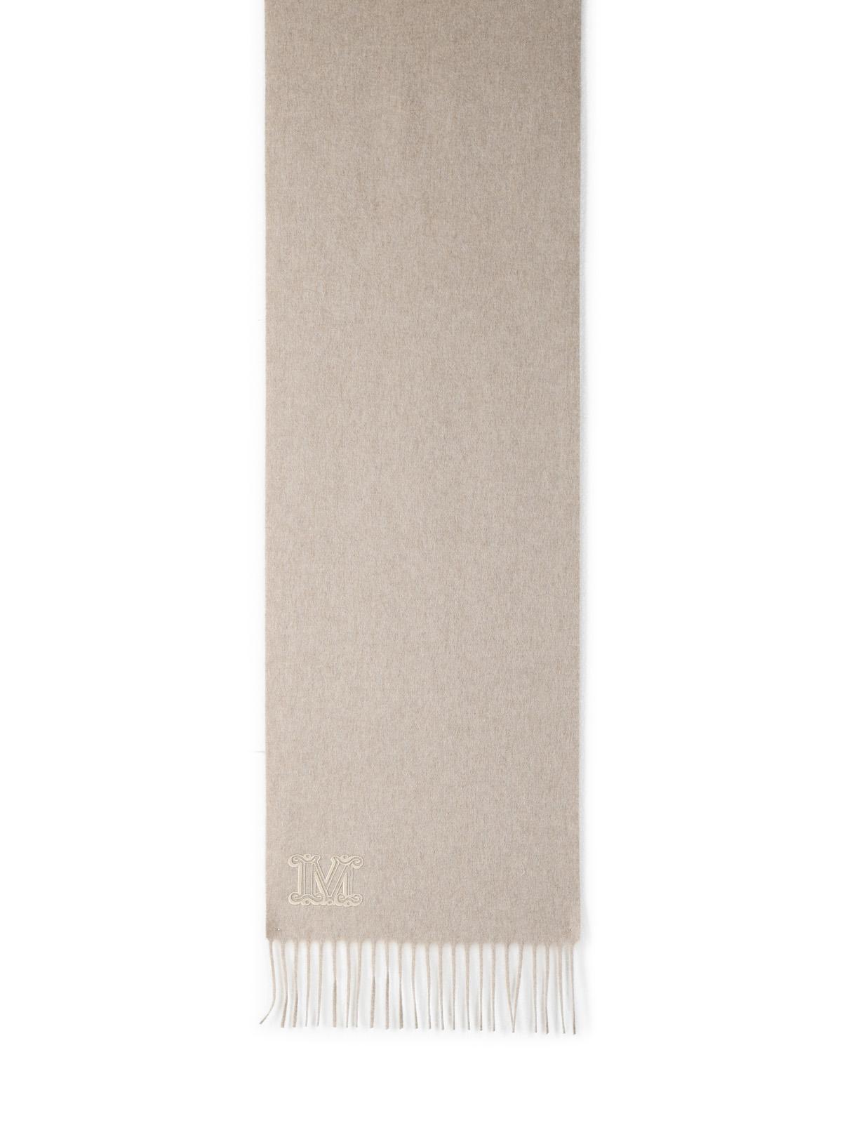 Max Mara 'Wsdalia' Sand Cashmere Scarf Women MAX MARA