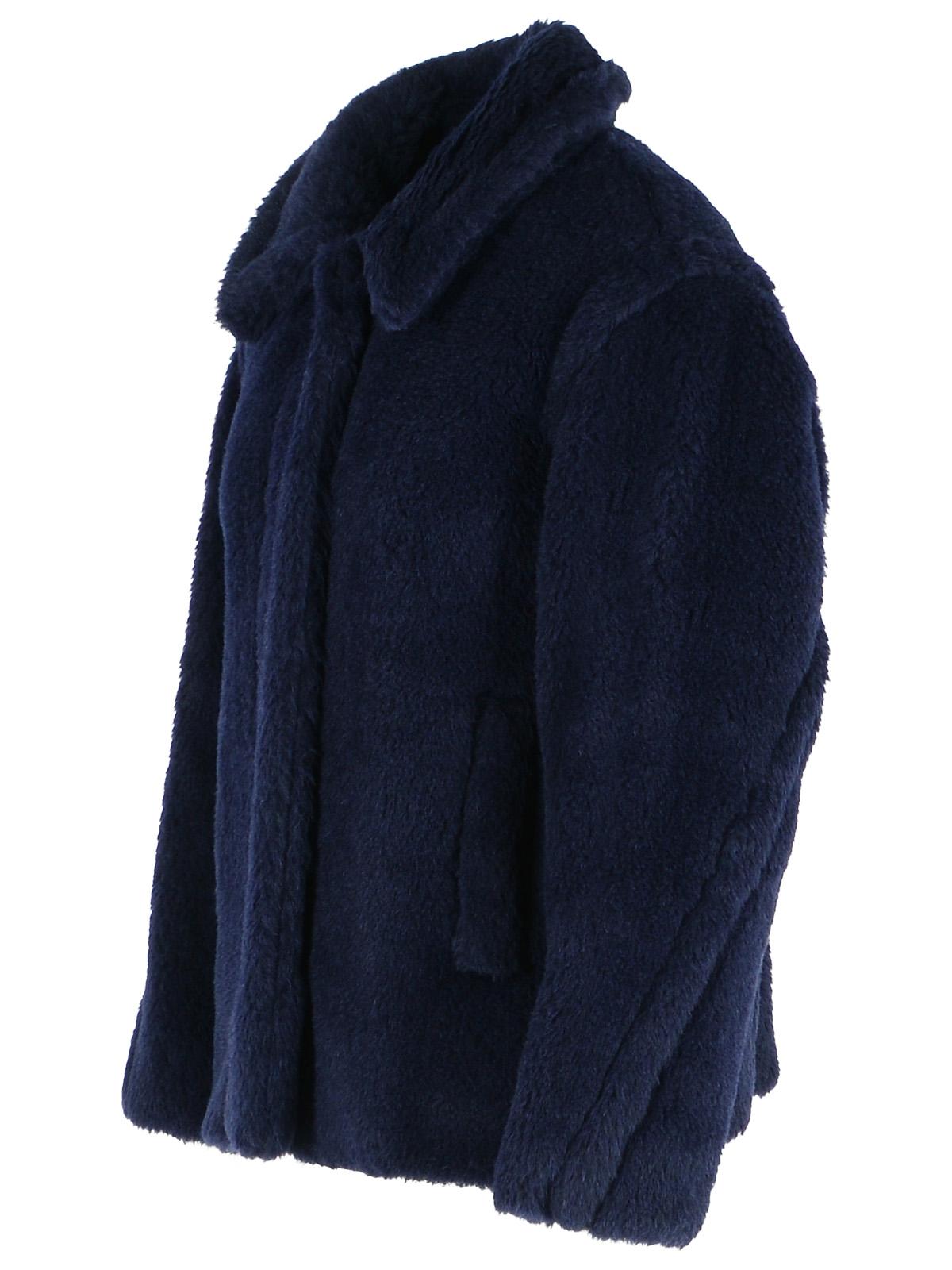 Max Mara 'Mxmfuggito' Blue Alpaca And Wool Jacket Women MAX MARA