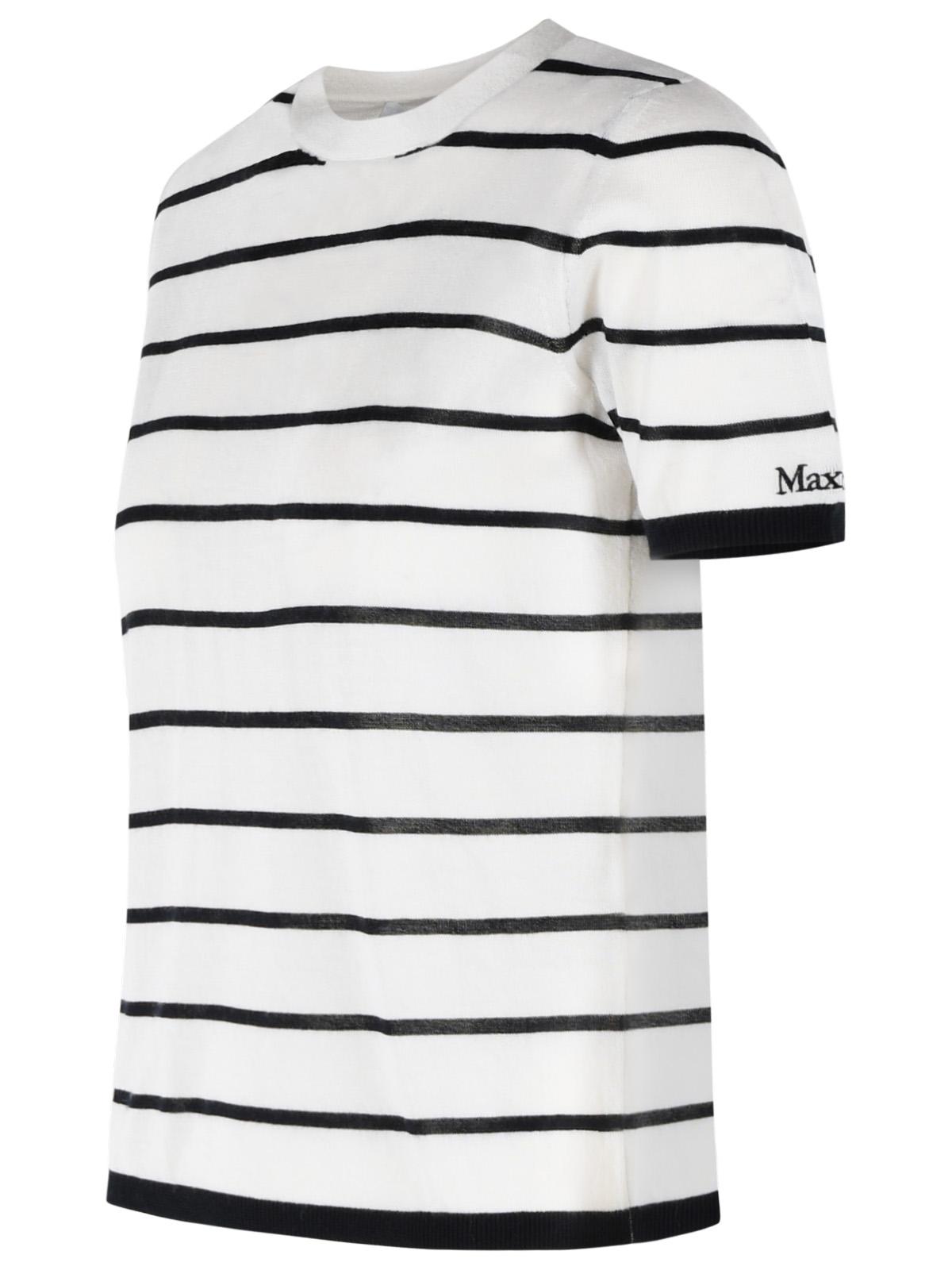Max Mara 'Favetta' Cashmere And Cream Silk T-Shirt Women MAX MARA