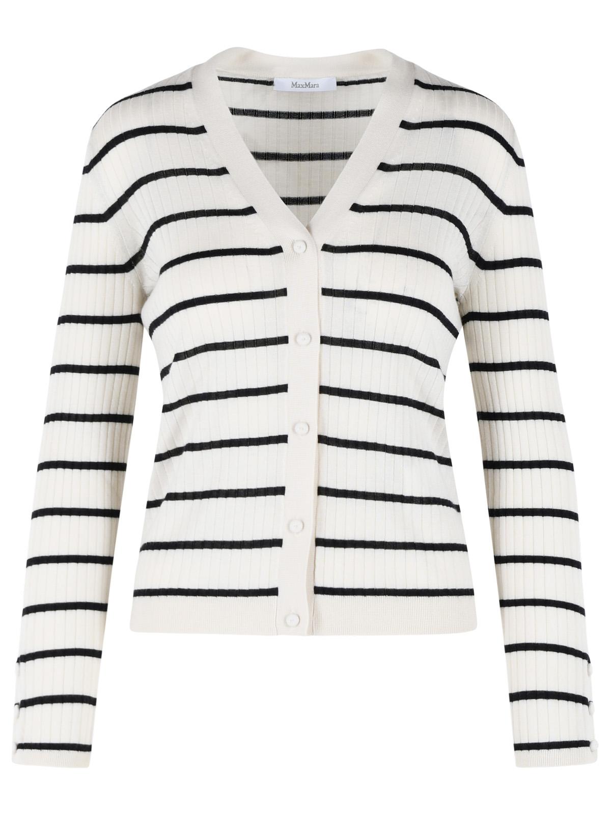 Max Mara 'Pedale' Cashmere And Cream Silk Cardigan Women MAX MARA