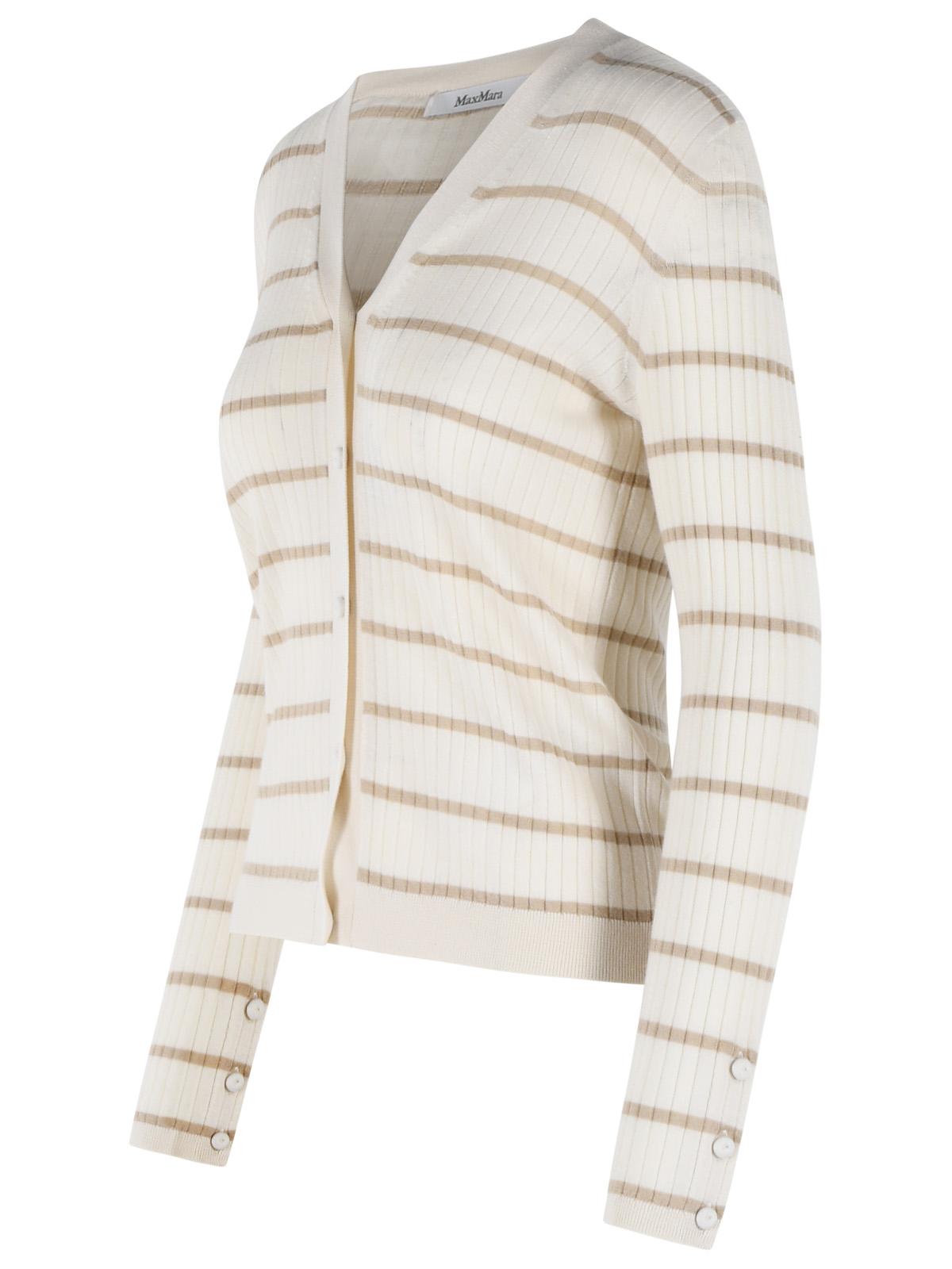 Max Mara 'Pedale' Ivory Cashmere And Silk Cardigan Women MAX MARA