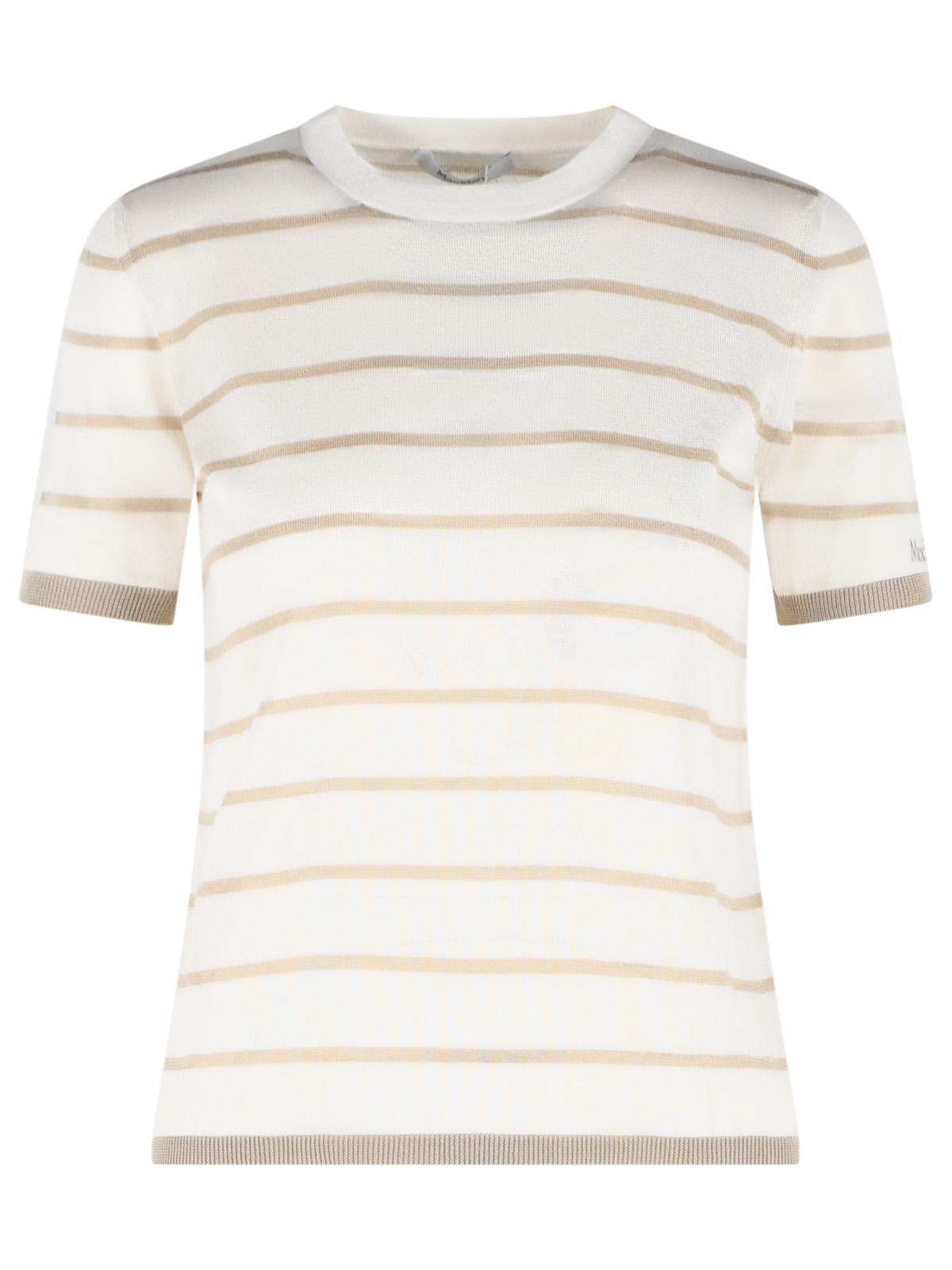 Max Mara 'Favetta' Sweater In Beige Cachemire And Silk Yarn Women MAX MARA