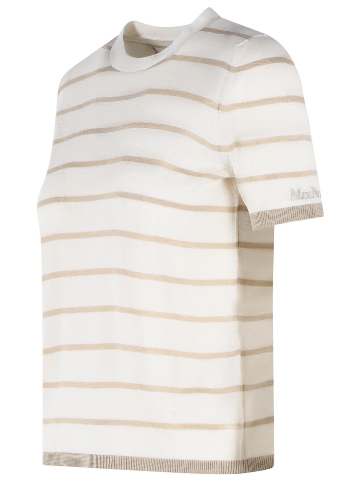 Max Mara 'Favetta' Sweater In Beige Cachemire And Silk Yarn Women MAX MARA