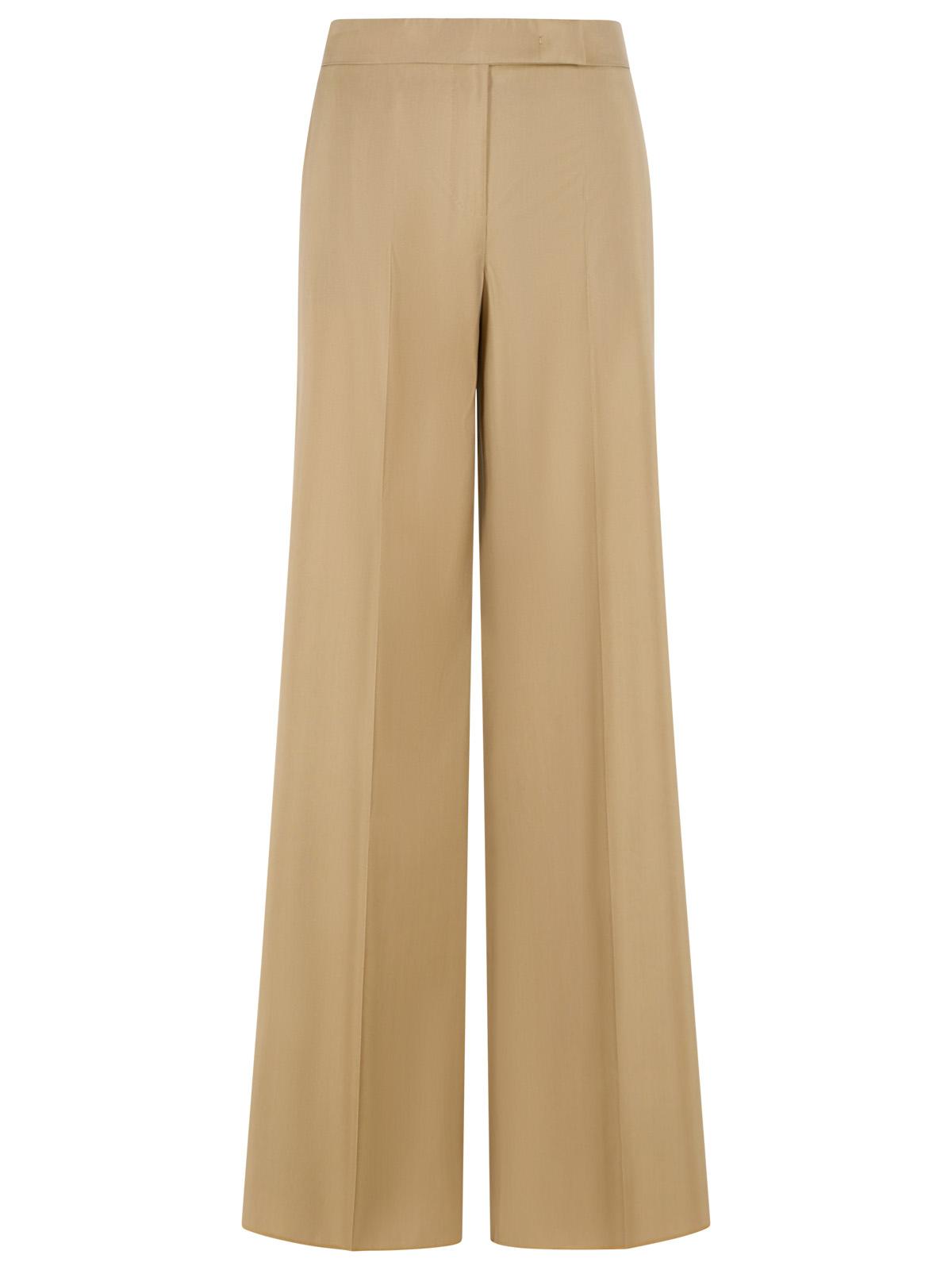 Max Mara 'Bronte' Beige Virgin Wool Blend Pants Women MAX MARA