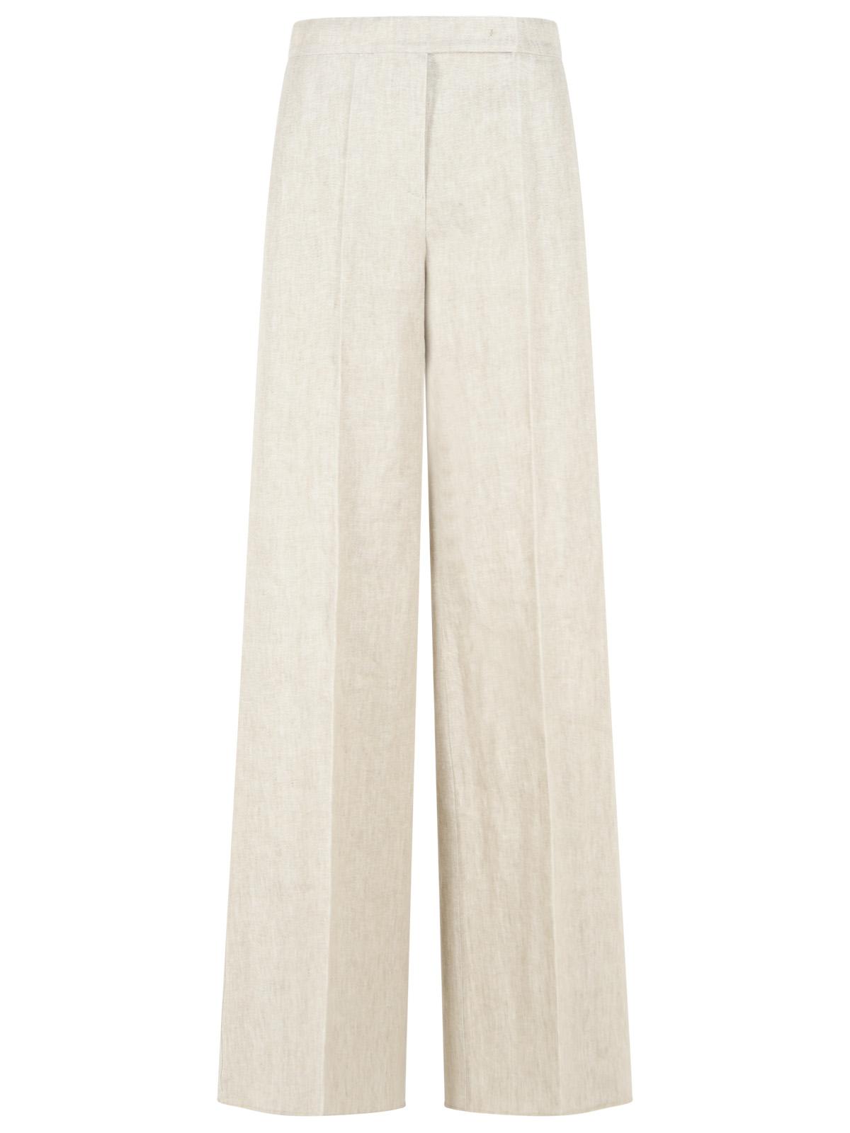 Max Mara 'Ginnico' Beige Linen Pants Women MAX MARA