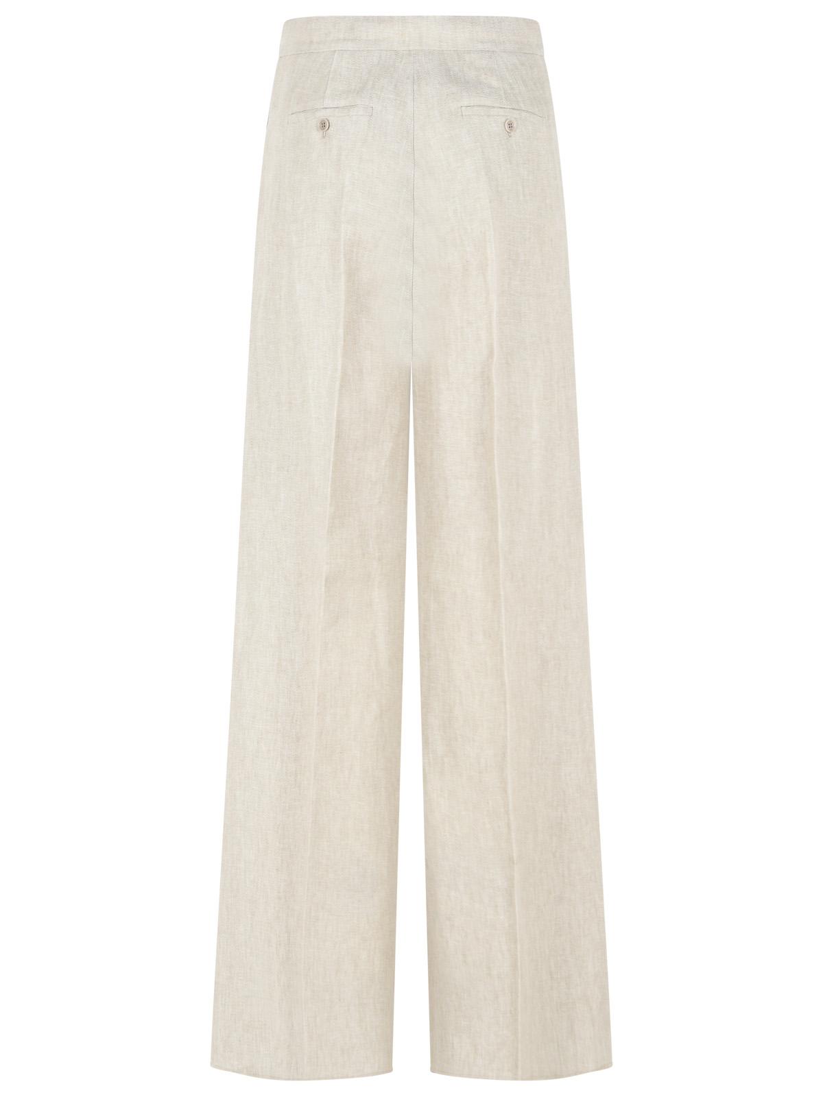 Max Mara 'Ginnico' Beige Linen Pants Women MAX MARA