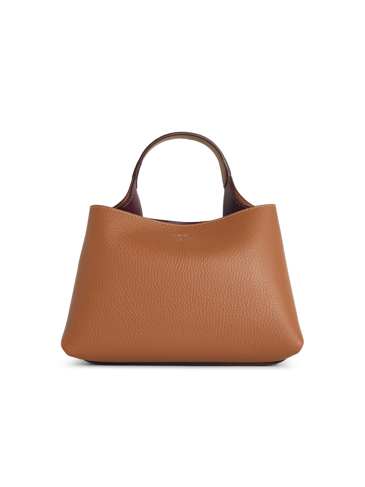 Tod's Micro Bag In Natural Brown Leather Women TOD'S