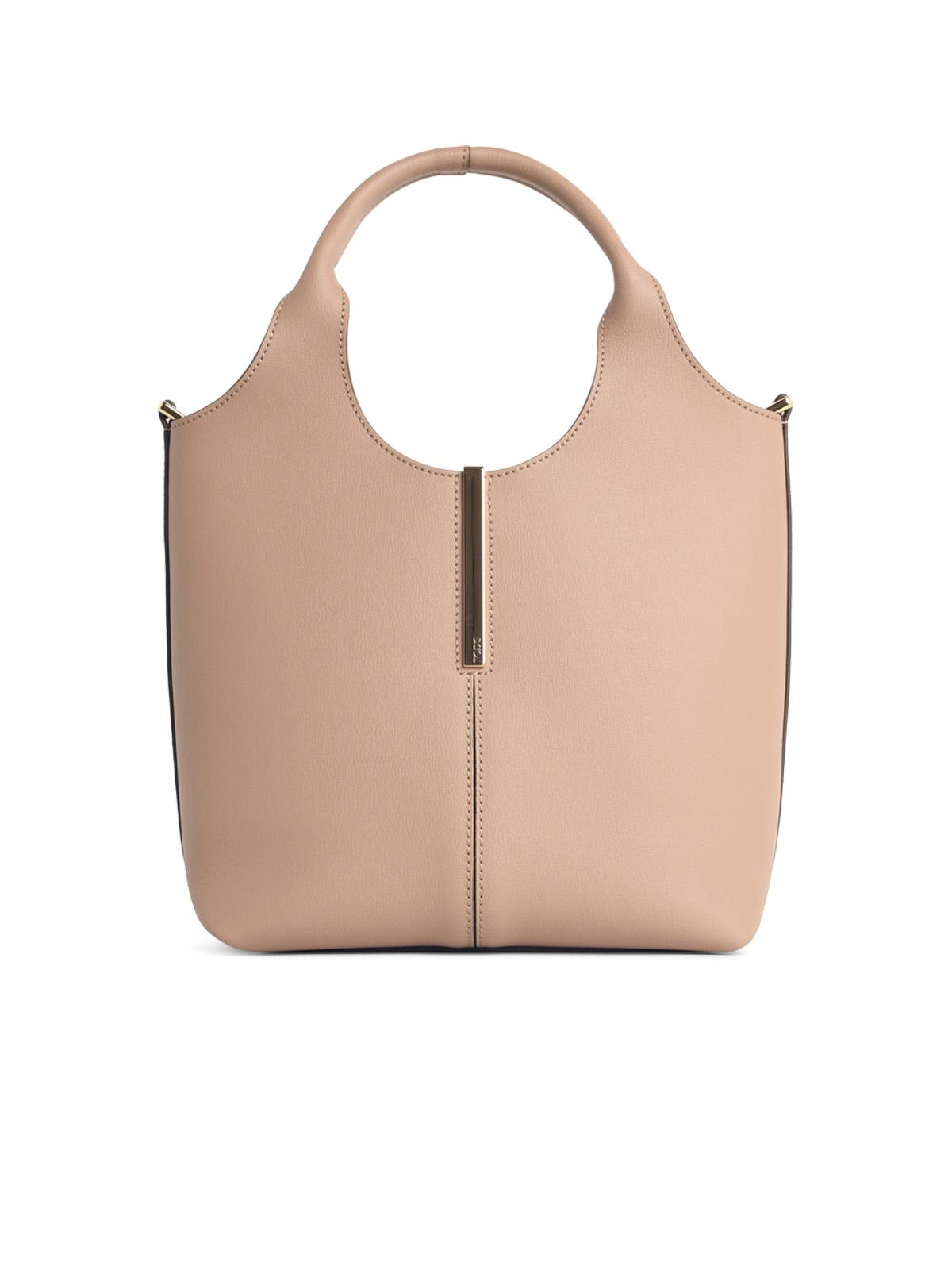 Tod's Shopping Tote' Mini Leather Bag Nude Women TOD'S
