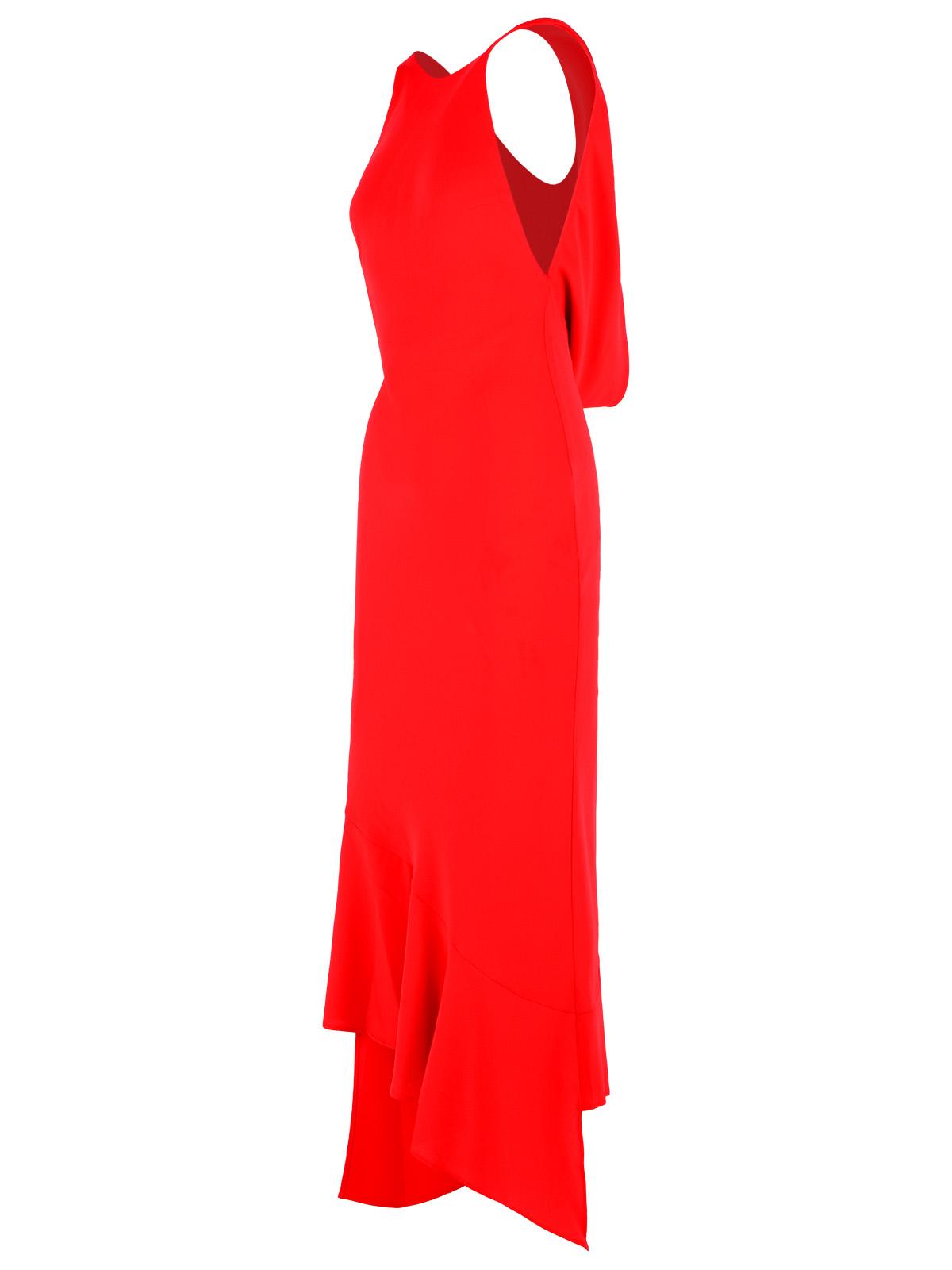 The Andamane 'Carmen' Red Polyester Dress Women THE ANDAMANE