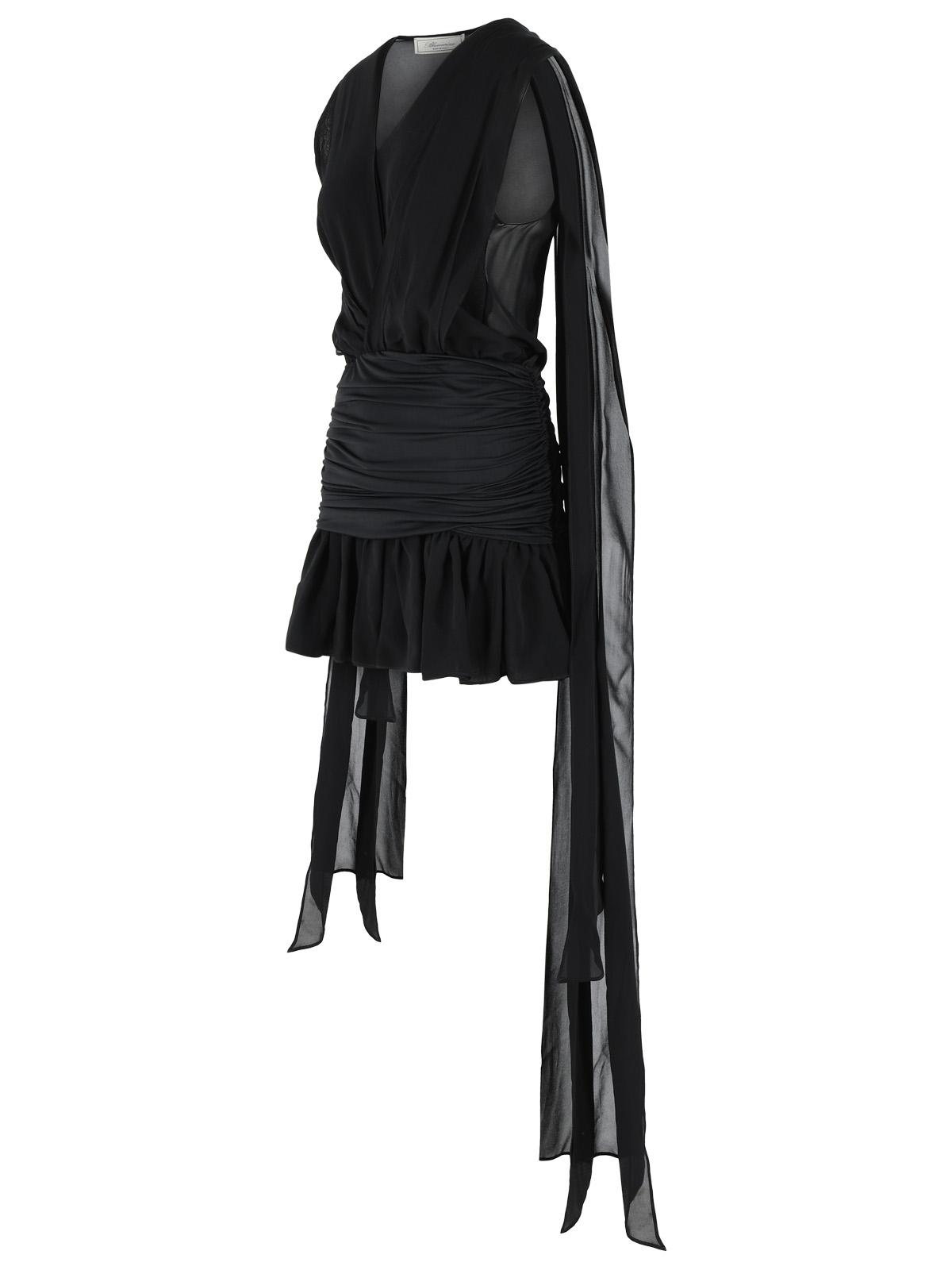 Blumarine Black Viscose Dress Women BLUMARINE