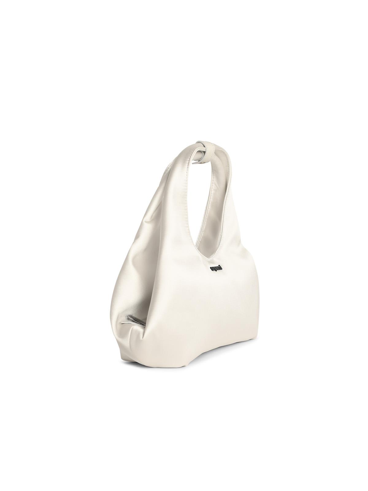 Coperni 'Folded' Mini Bag In White Fabric Women