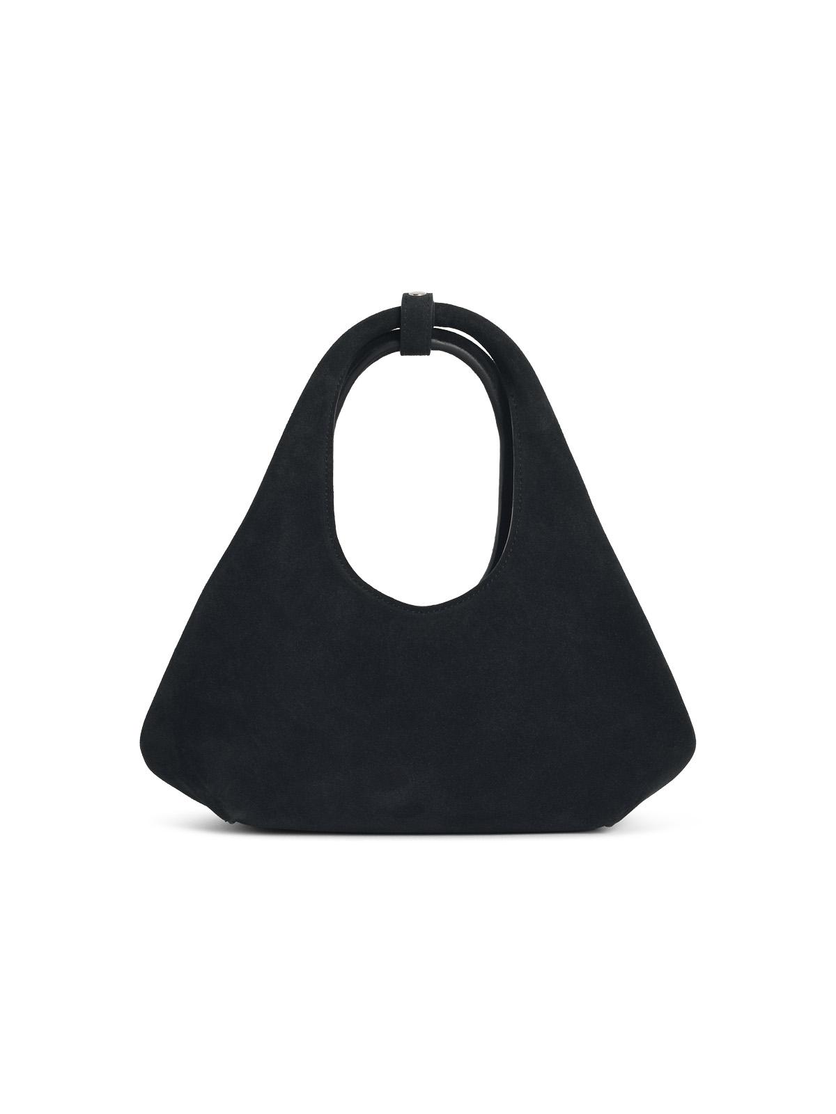 Coperni Folded' Mini Bag In Black Suede Women