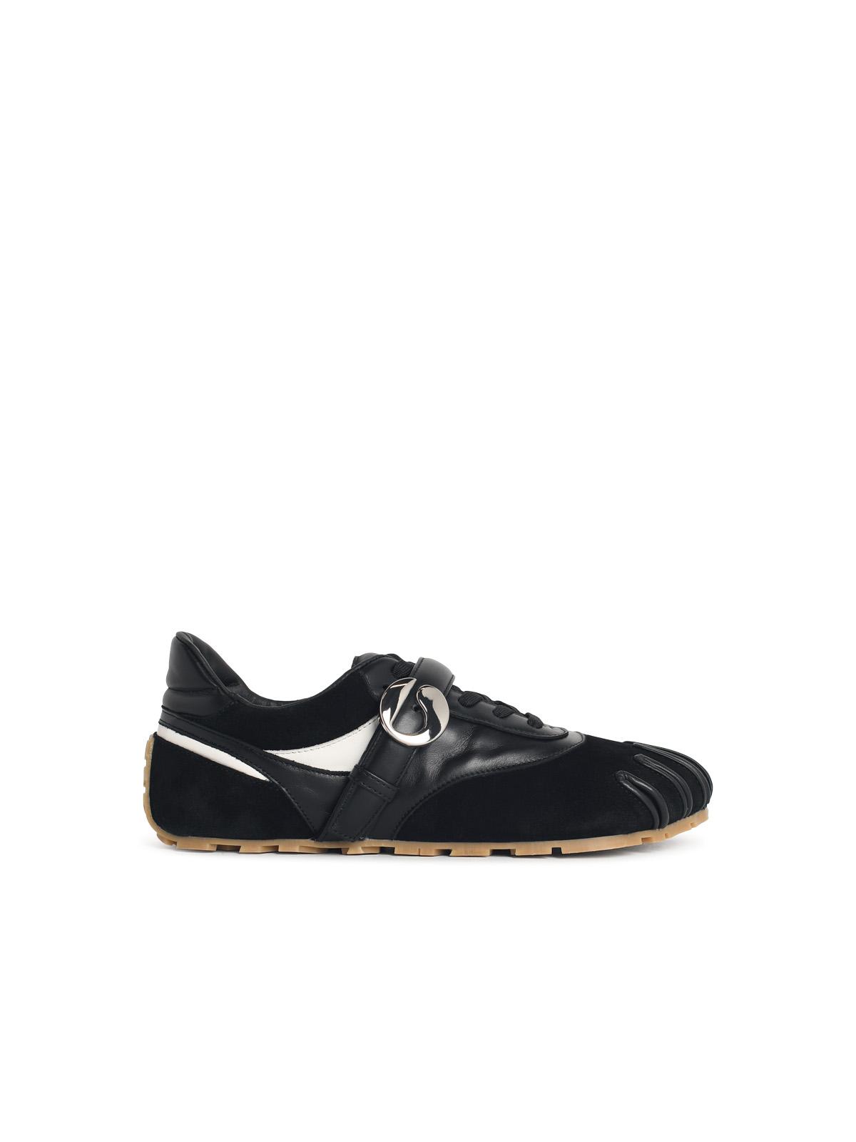 Coperni '5T' Black Leather Sneakers Women COPERNI