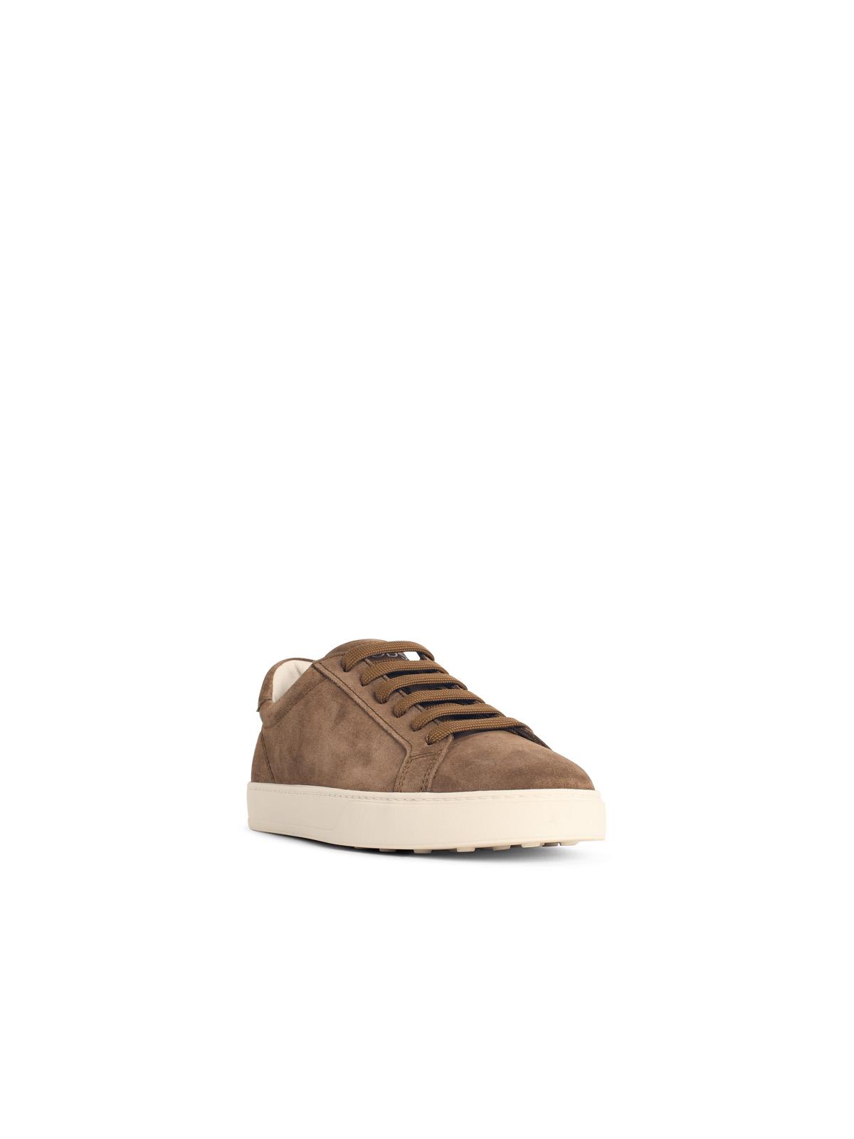 Tod's Brown Suede Sneakers Men TOD'S
