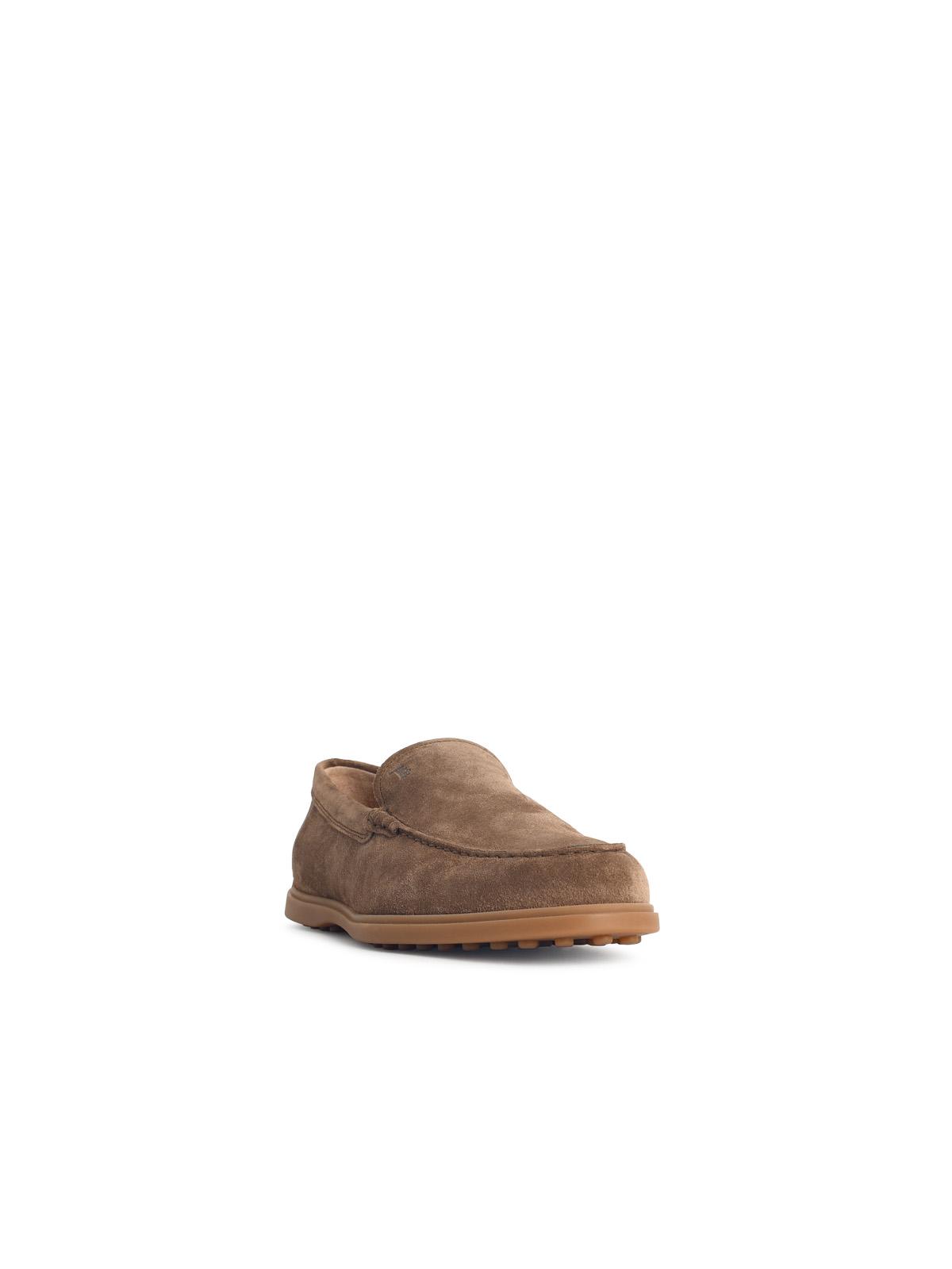 Tod's Brown Suede Slipper Loafers Men TOD'S