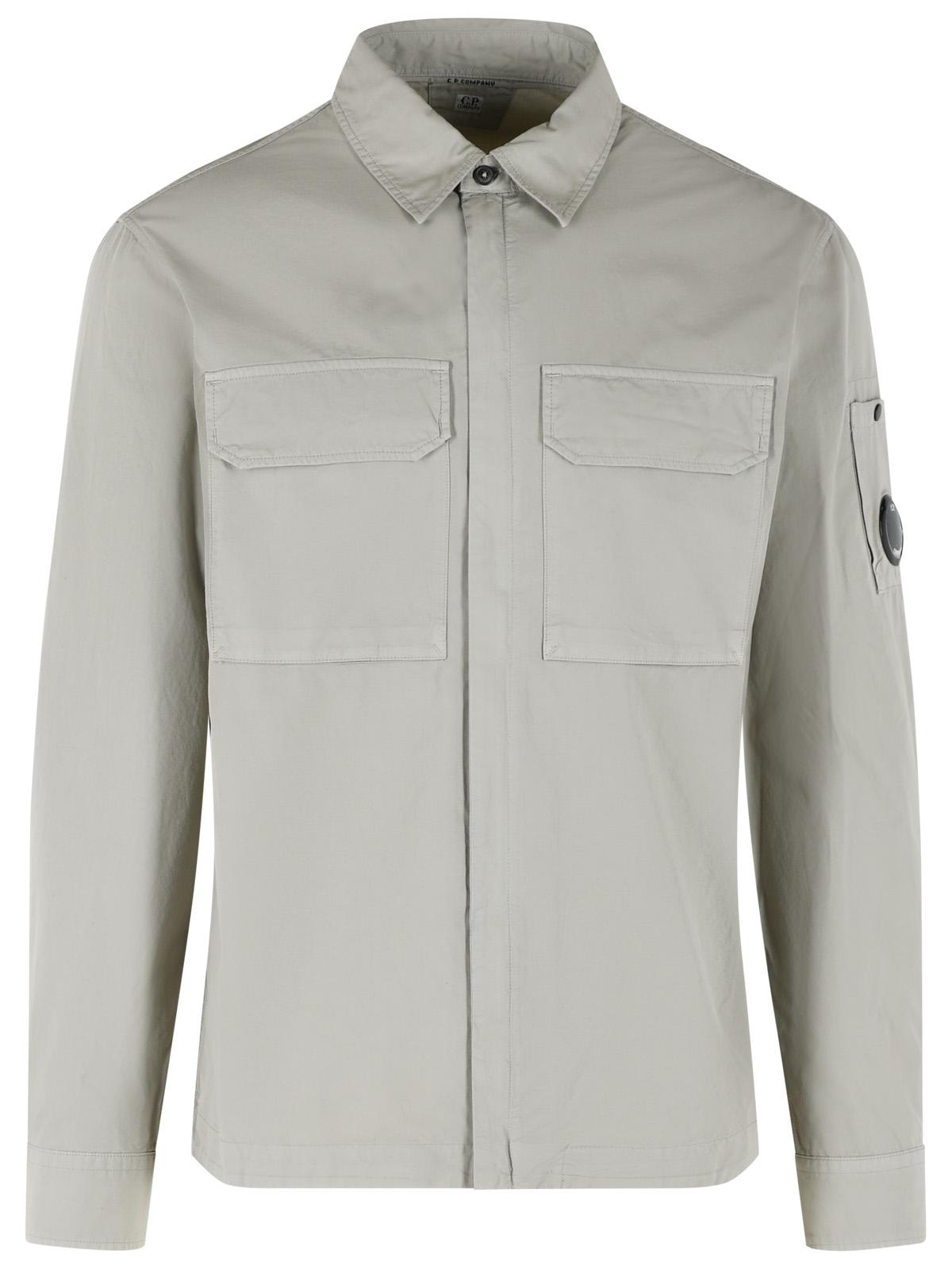 C.P. Company Beige Cotton Jacket Men C.P. COMPANY