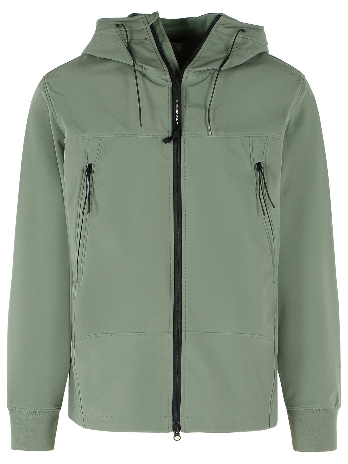 C.P. Company Green Polyester Blend Jacket Men C.P. COMPANY