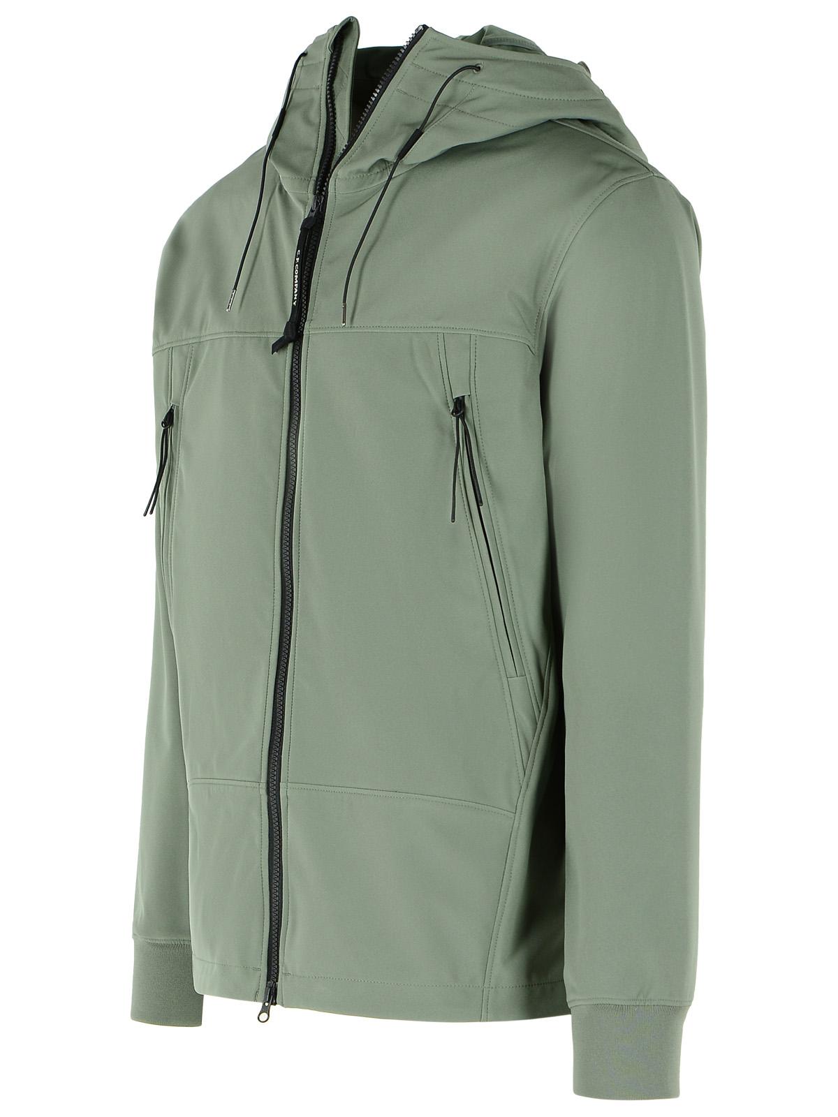 C.P. Company Green Polyester Blend Jacket Men C.P. COMPANY