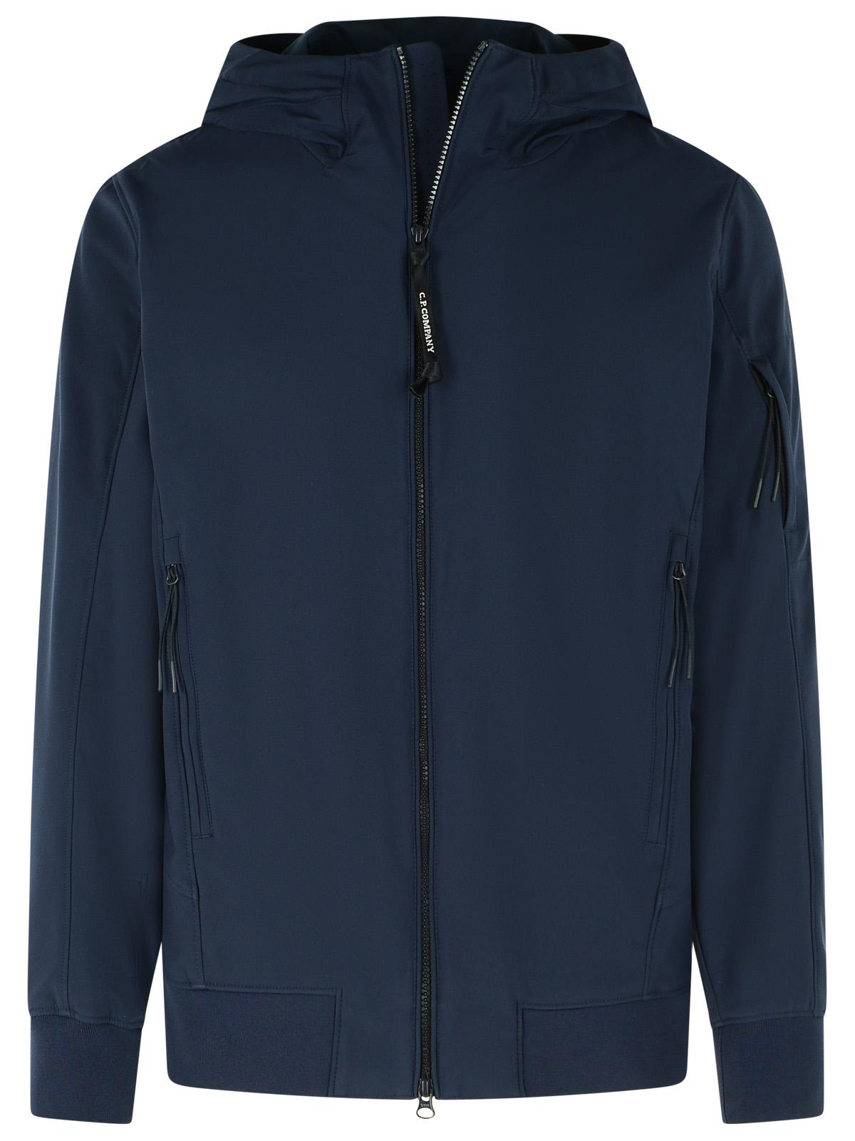 C.P. Company Blue Polyester Blend Jacket Men C.P. COMPANY
