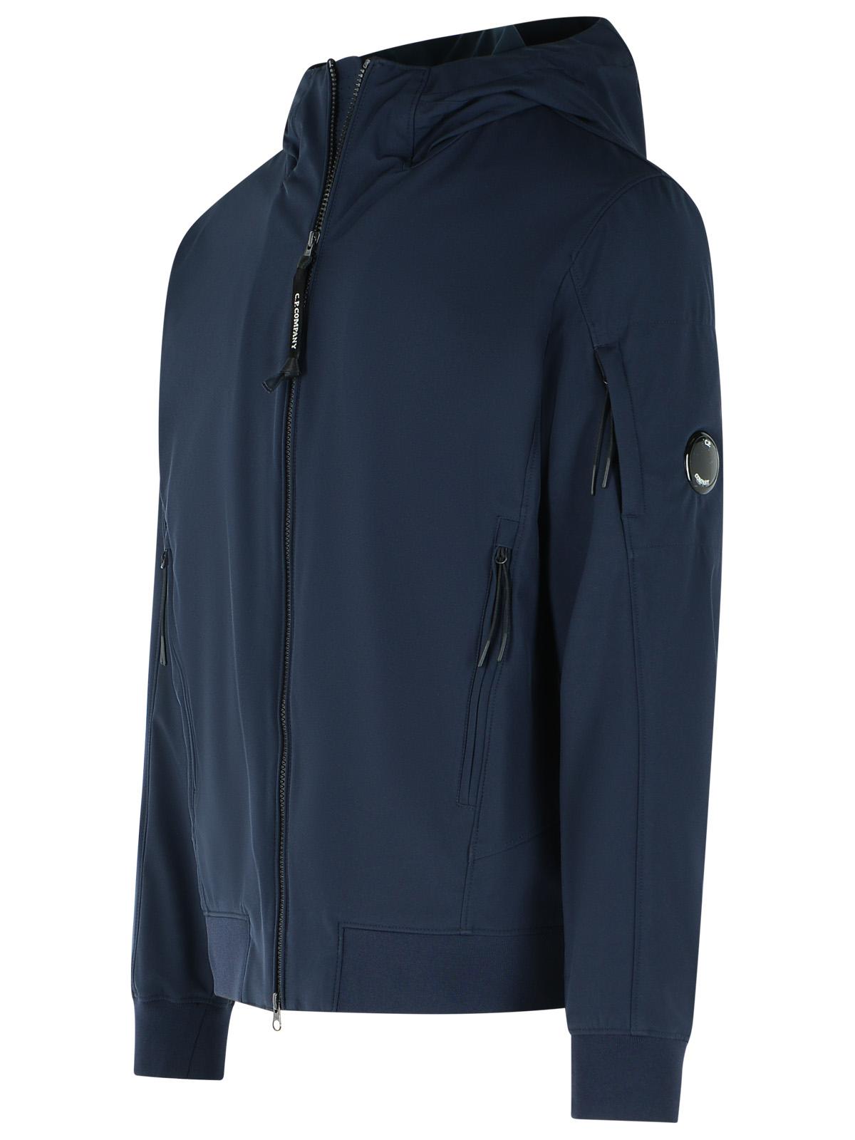 C.P. Company Blue Polyester Blend Jacket Men C.P. COMPANY