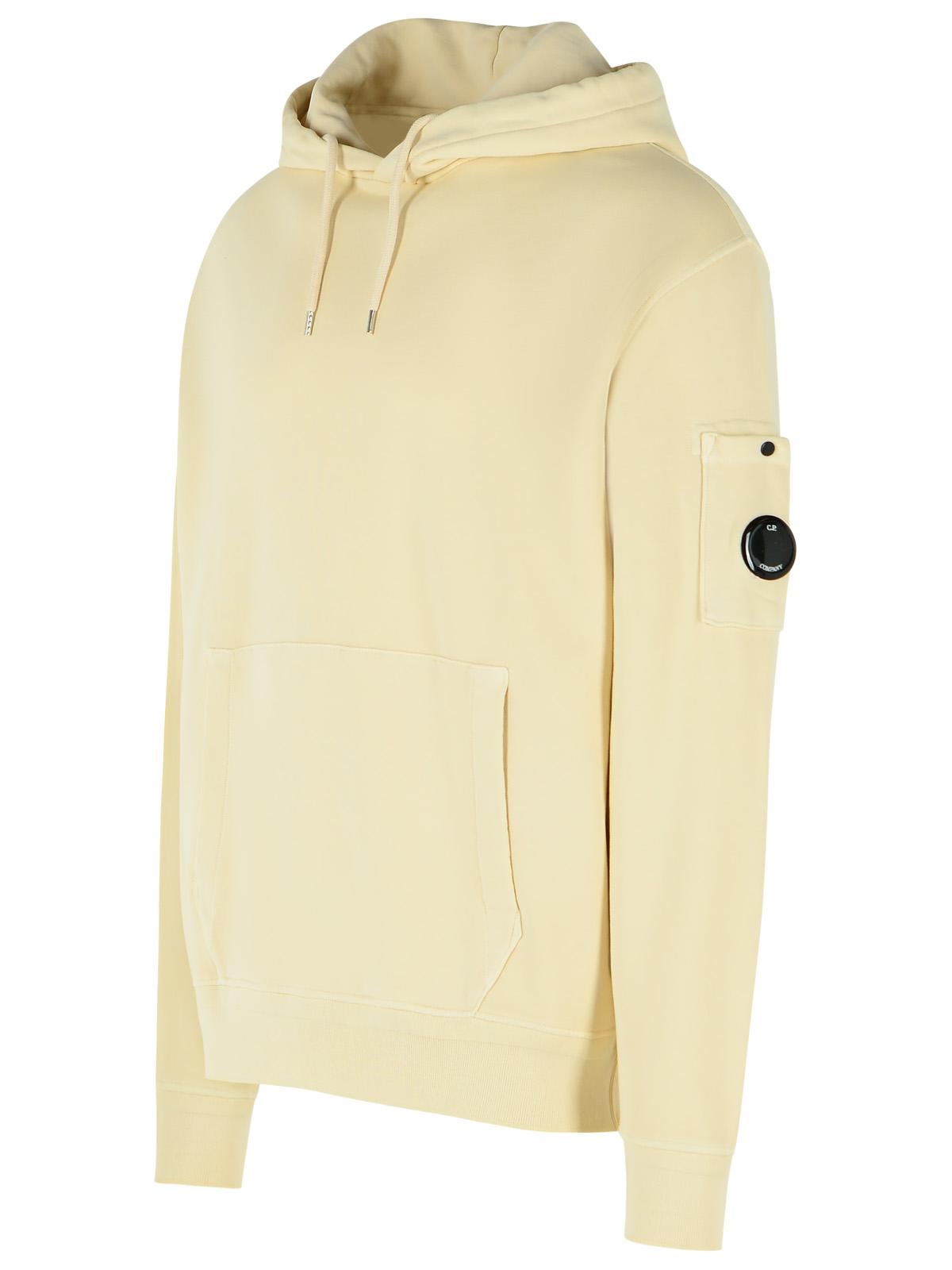 C.P. Company Ivory Cotton Sweatshirt Men C.P. COMPANY