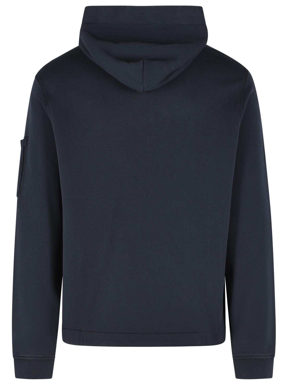 C.P. Company Blue Cotton Sweatshirt Men C.P. COMPANY