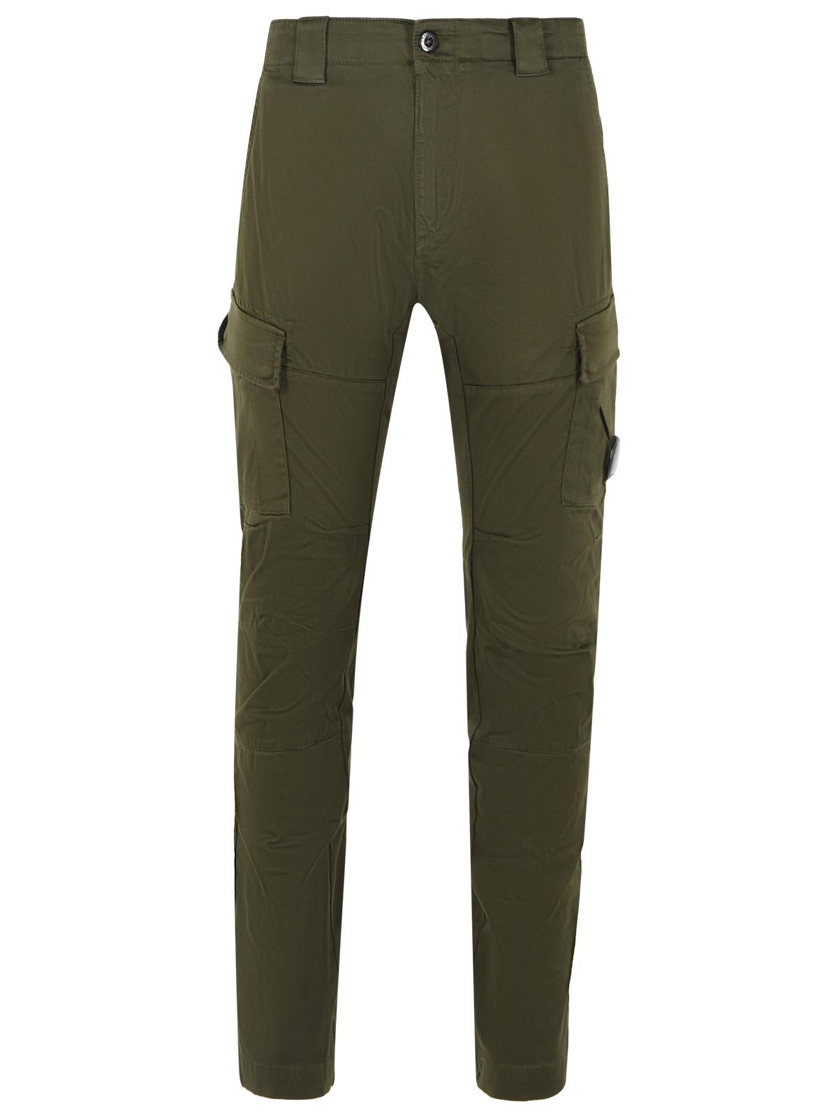 C.P. Company Dark Green Cotton Pants Men C.P. COMPANY