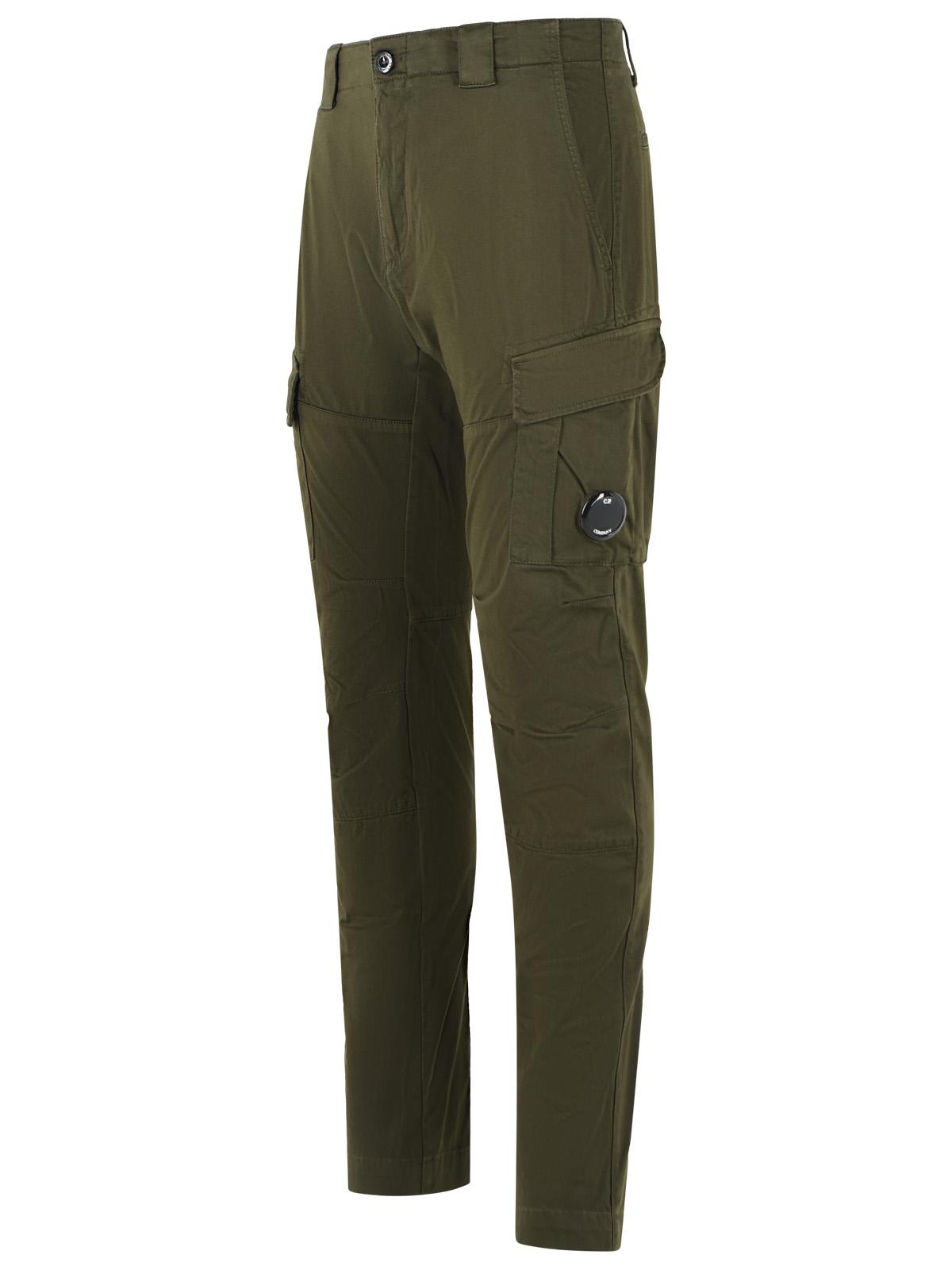 C.P. Company Dark Green Cotton Pants Men C.P. COMPANY