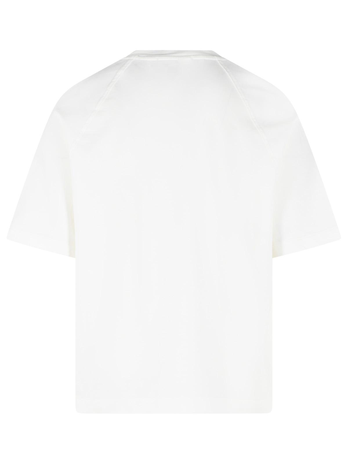 C.P. Company White Cotton T-Shirt Men C.P. COMPANY