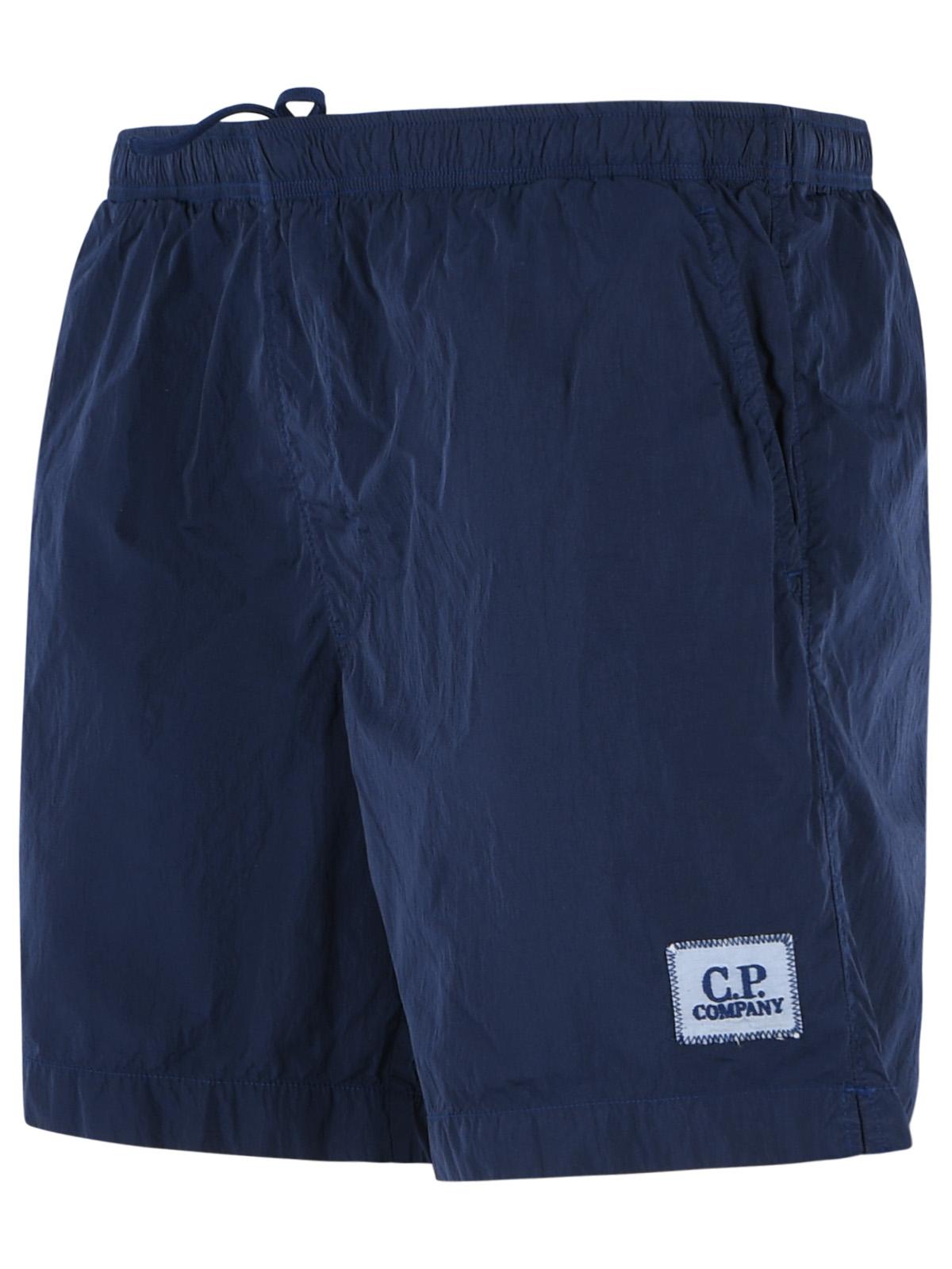 C.P. Company Blue Polyamide Swimsuit Men C.P. COMPANY
