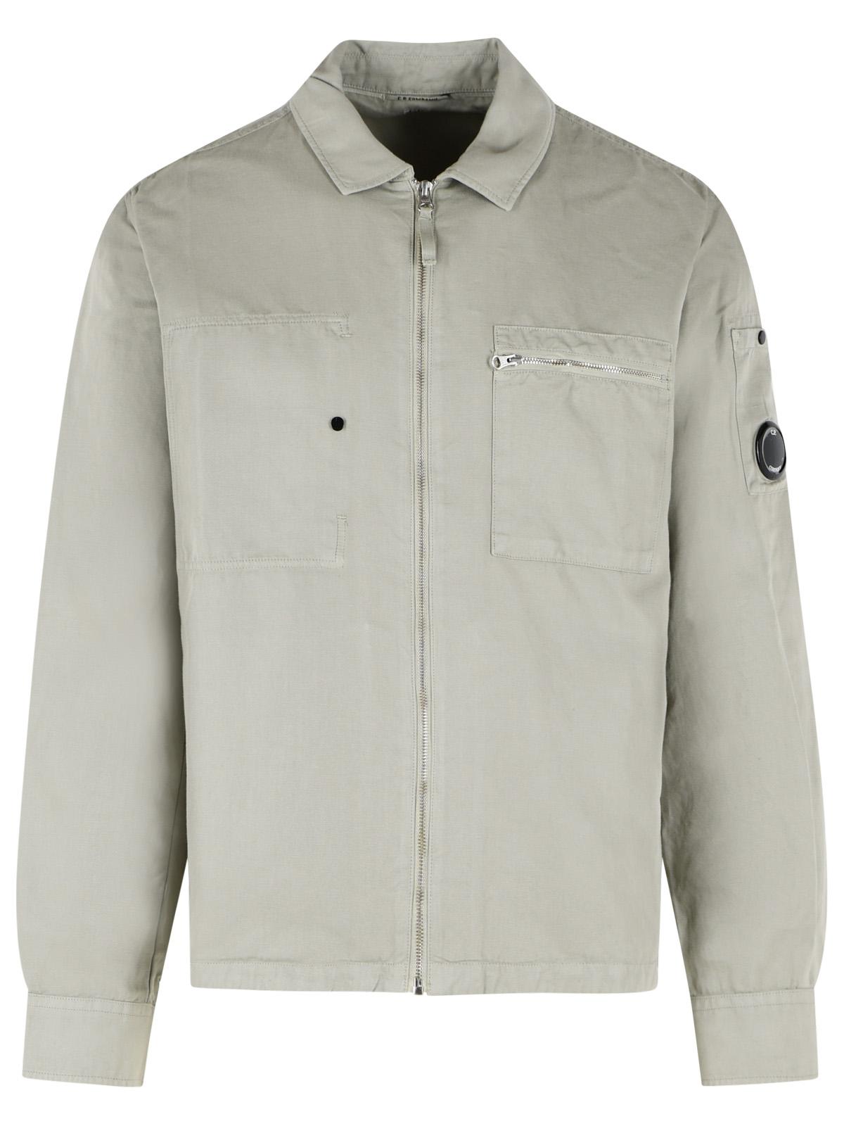 C.P. Company Taupa Linen Blend Jacket Men C.P. COMPANY