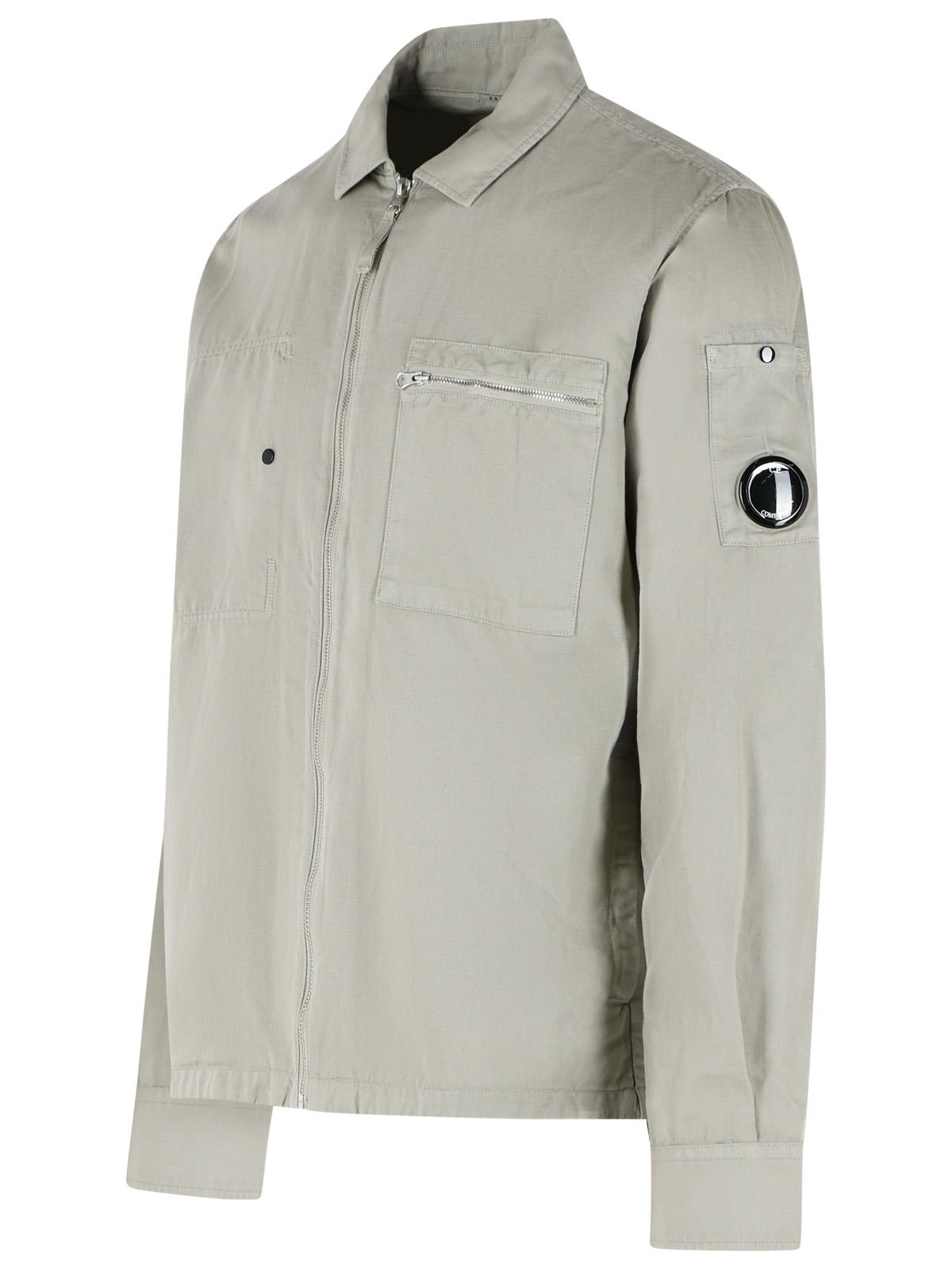 C.P. Company Taupa Linen Blend Jacket Men C.P. COMPANY