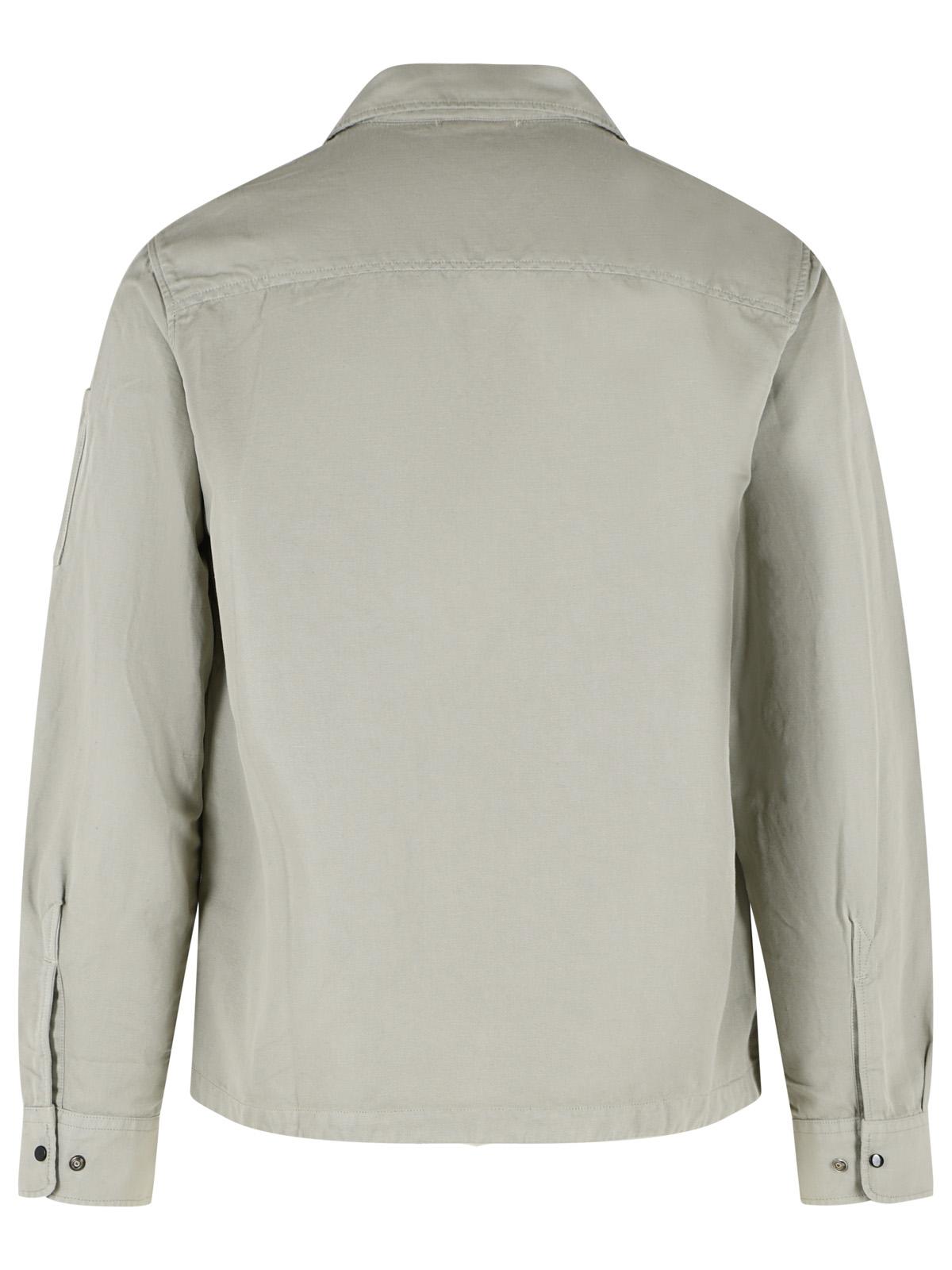 C.P. Company Taupa Linen Blend Jacket Men C.P. COMPANY