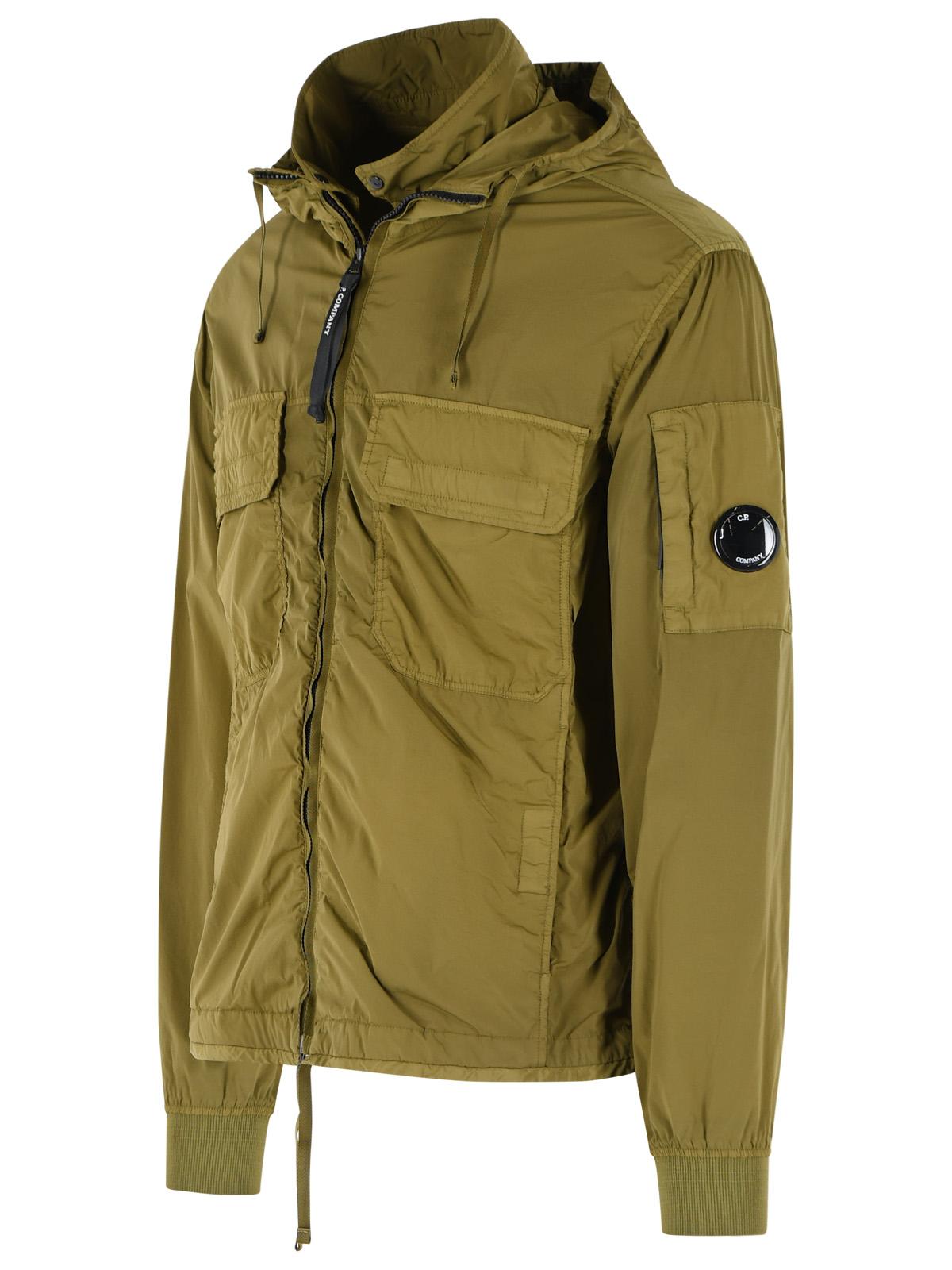C.P. Company Green Polyamide Blend Jacket Men C.P. COMPANY