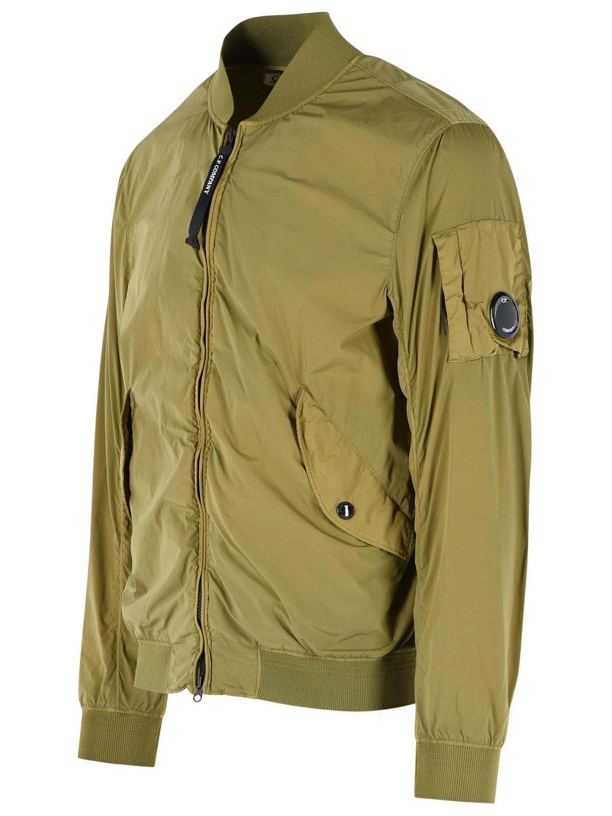 C.P. Company Green Polyamide Blend Jacket Men C.P. COMPANY
