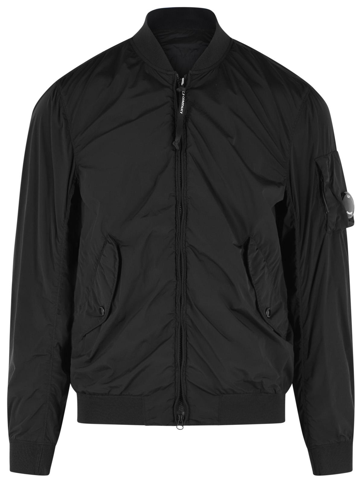 C.P. Company Black Polyamide Blend Jacket Men C.P. COMPANY