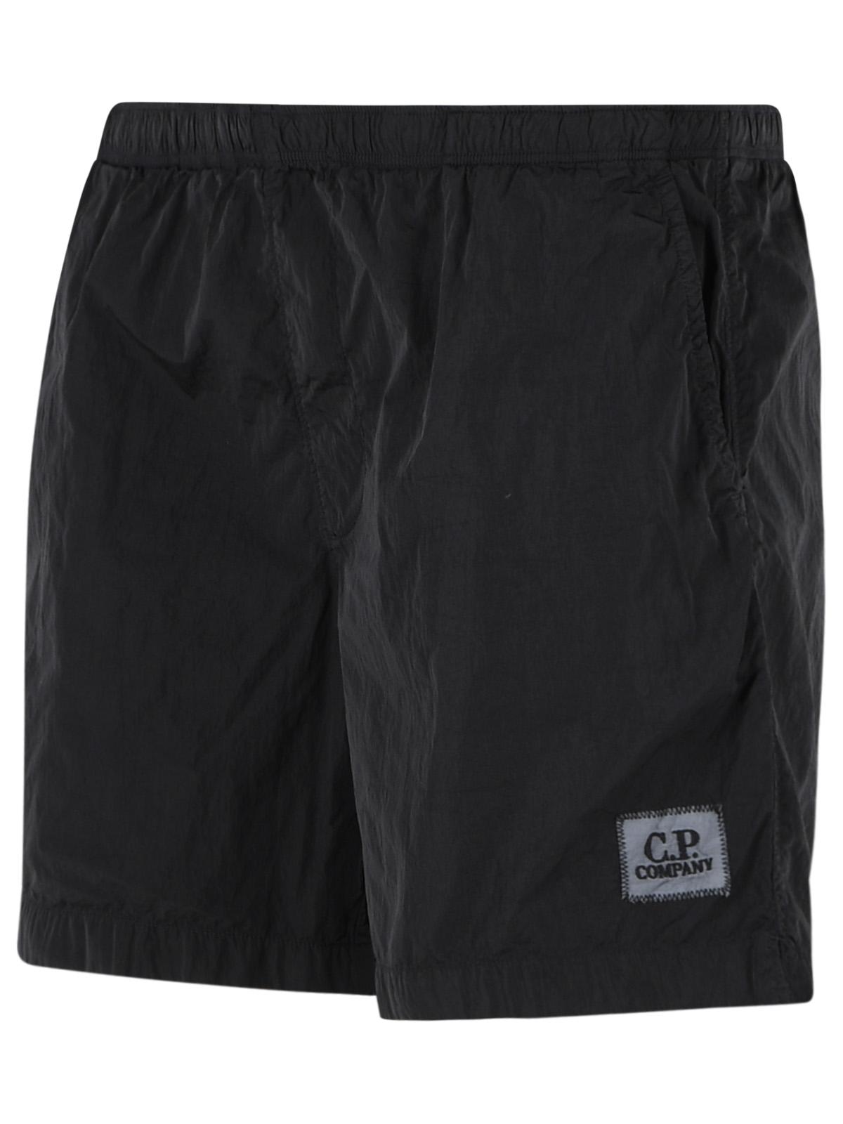 C.P. Company Black Polyamide Swimsuit Men C.P. COMPANY