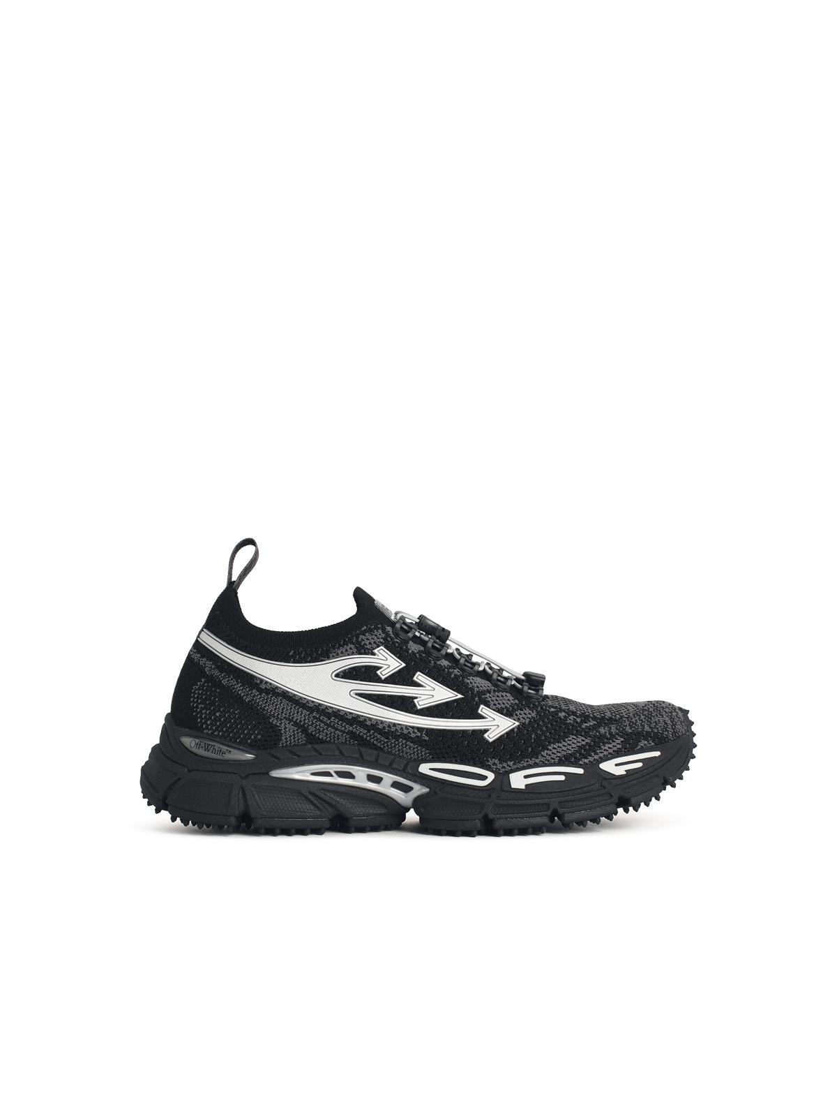 Off-White 'Be Right Back' Black Polyester Sneakers Men OFF-WHITE
