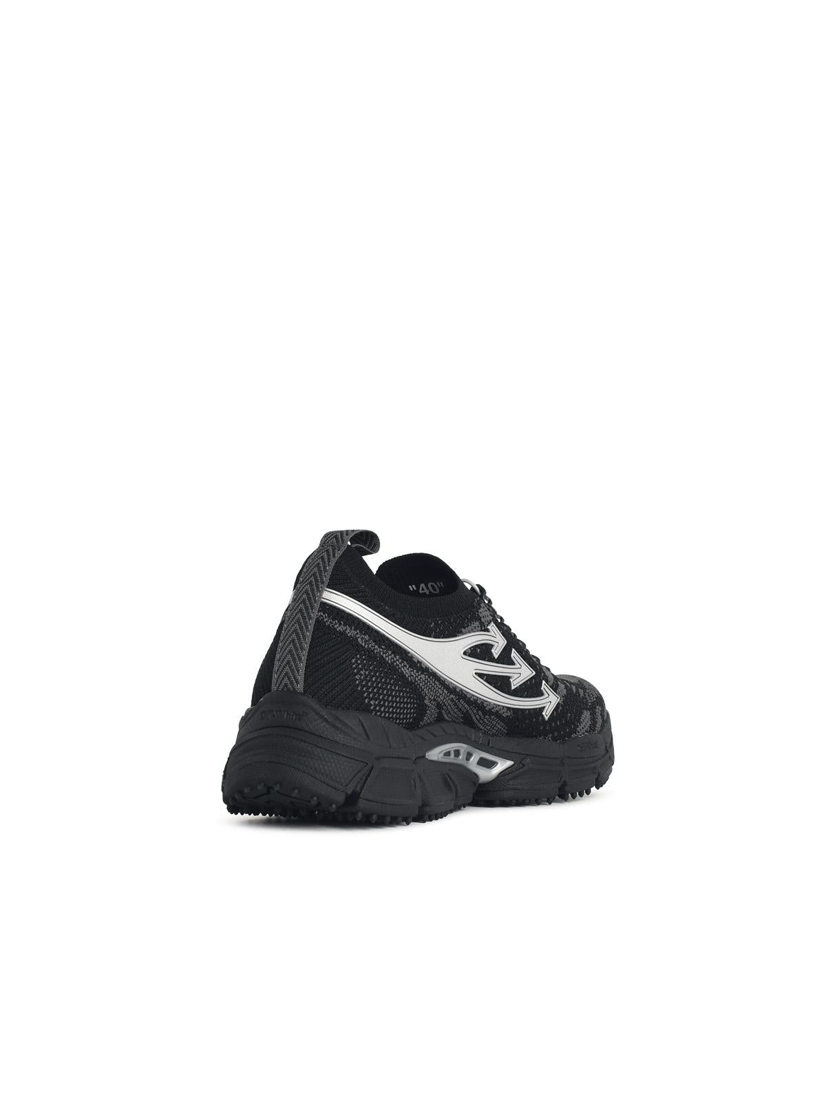 Off-White 'Be Right Back' Black Polyester Sneakers Men OFF-WHITE