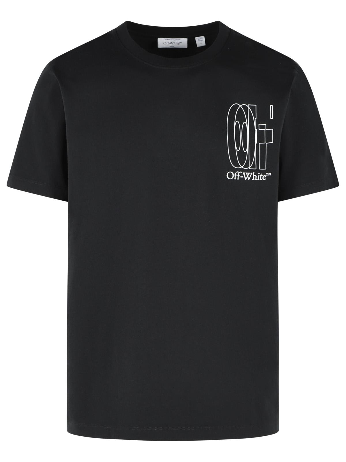 Off-White 'Big Double Arrow' Black Cotton T-Shirt Men OFF-WHITE