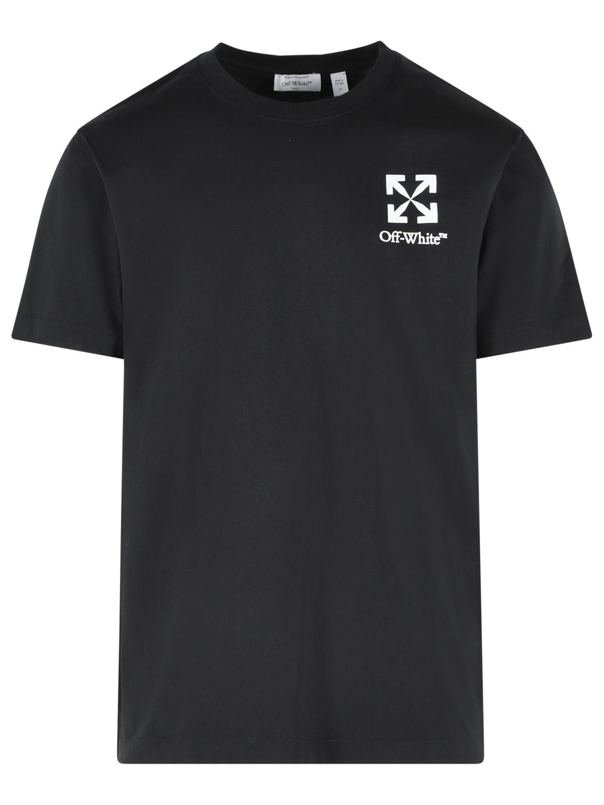 Off-White 'Small Arrow' Black Cotton T-Shirt Men OFF-WHITE