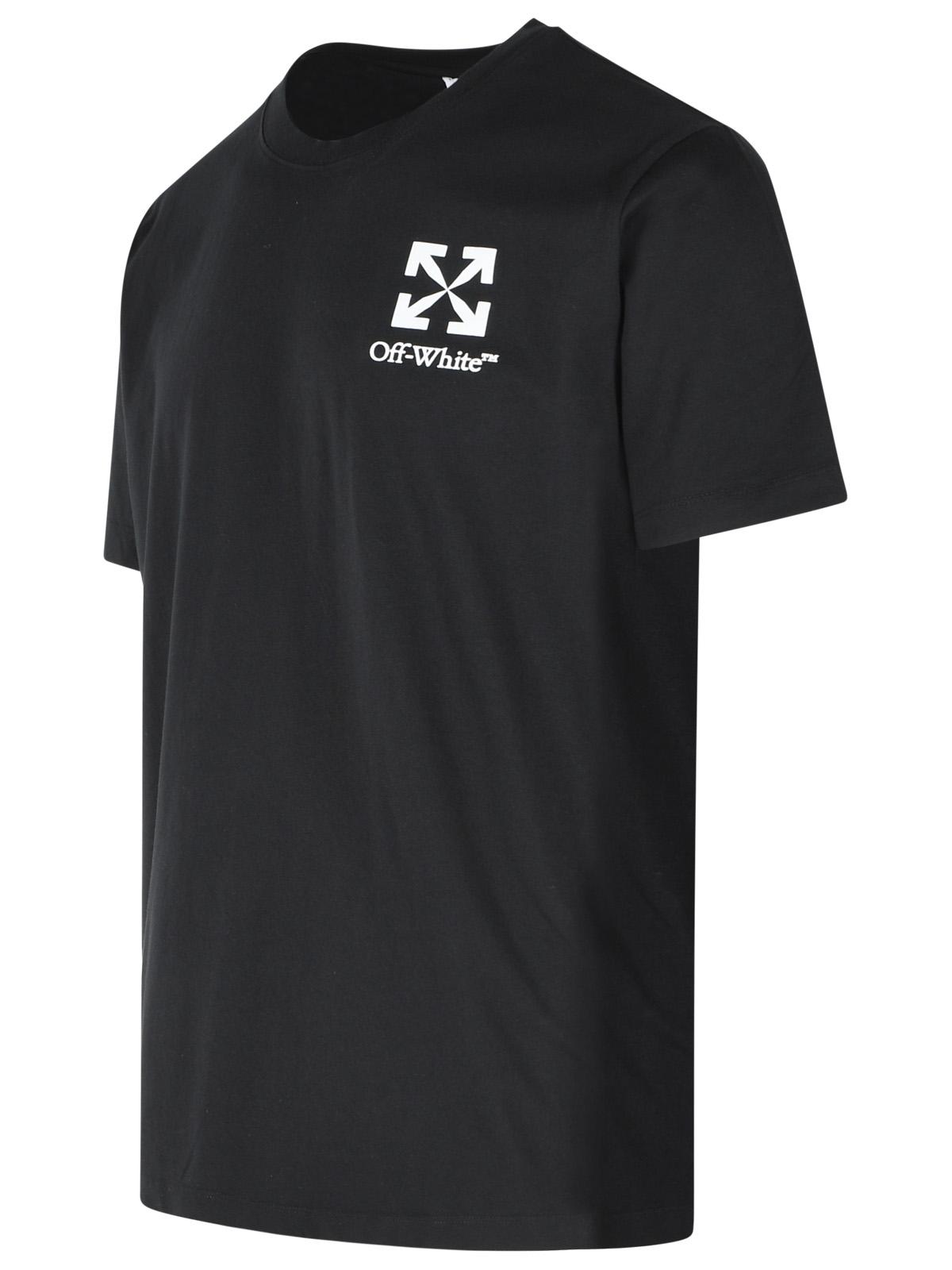 Off-White 'Small Arrow' Black Cotton T-Shirt Men OFF-WHITE