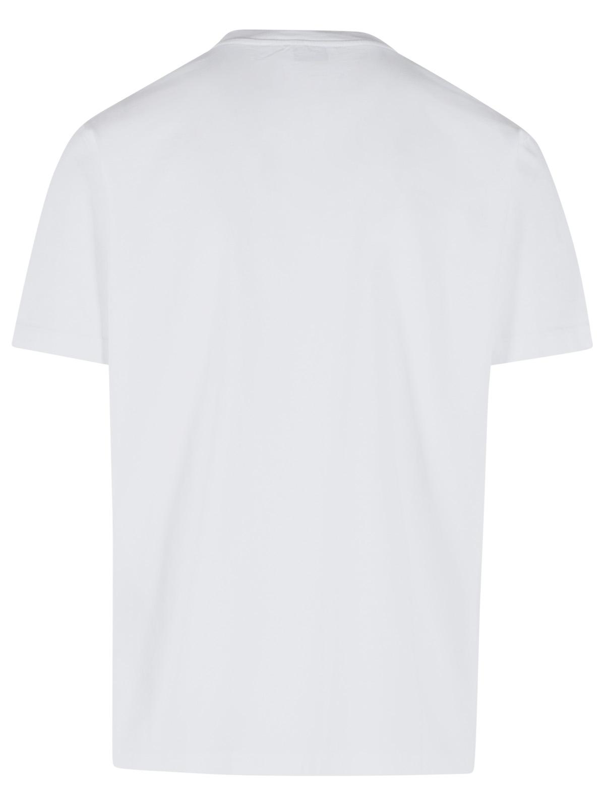 Off-White 'Small Arrow' White Cotton T-Shirt Men OFF-WHITE
