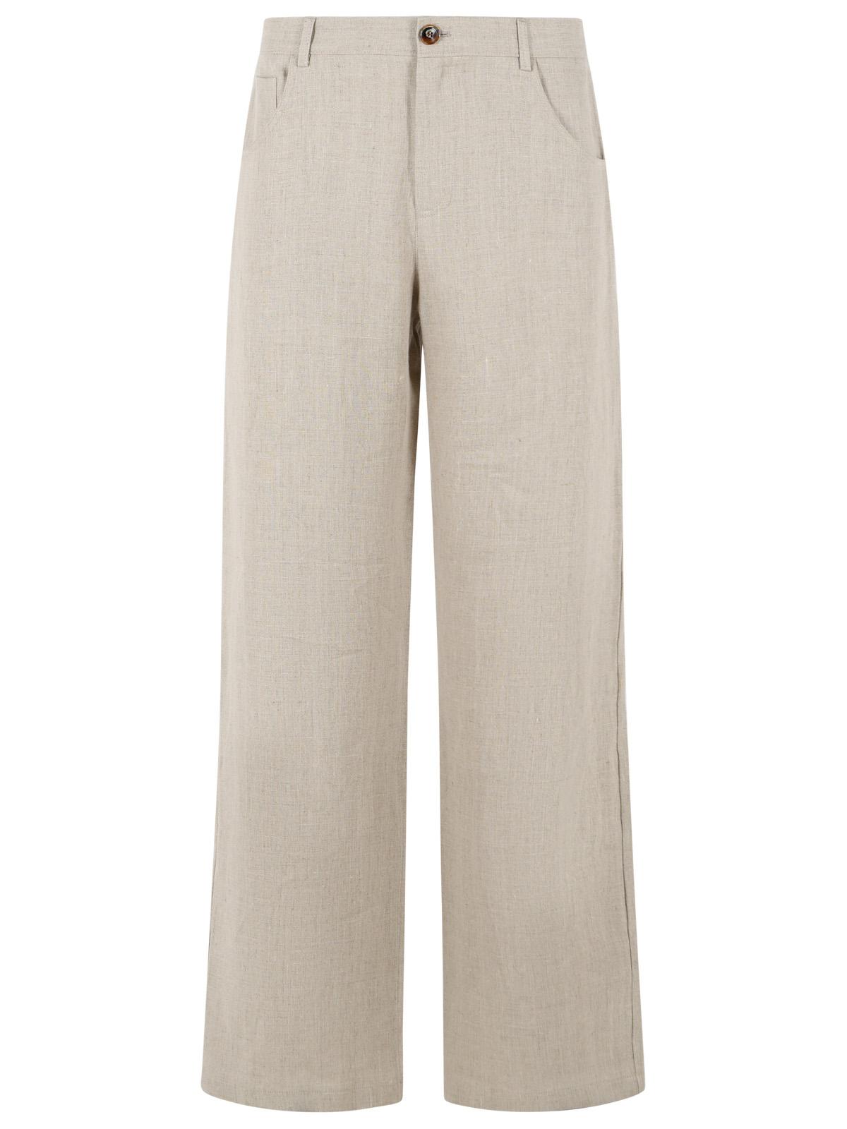 Sefr 'Arno' Beige Linen Pants Men SEFR