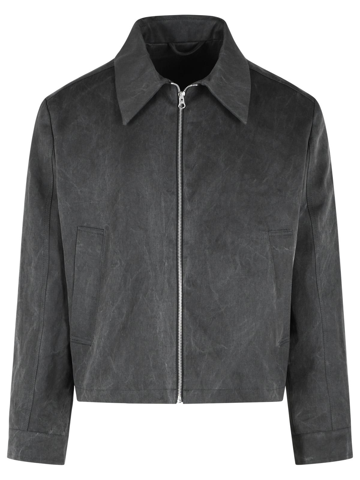 Sefr 'Tazio' Grey Cotton Jacket Men SEFR