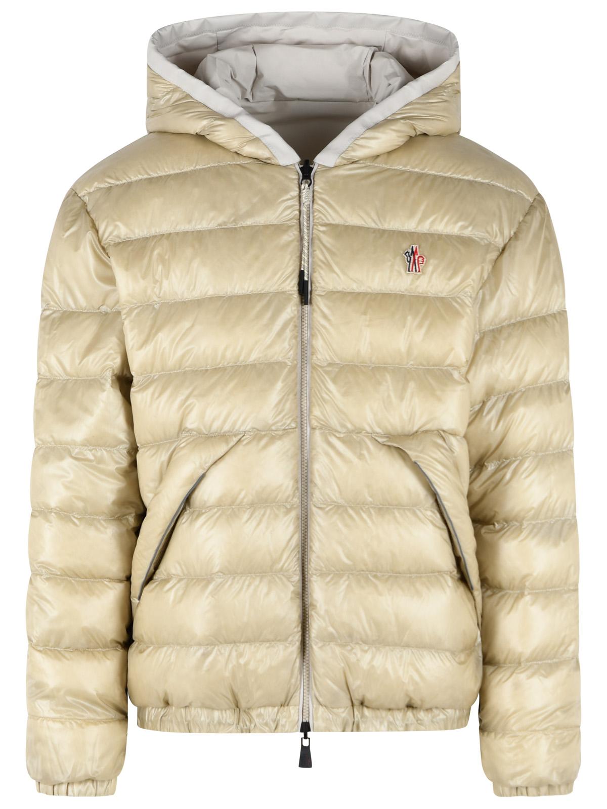 Moncler Grenoble 'Berguns' Reversible Bomber Jacket In Ivory Polyamide Men MONCLER GRENOBLE
