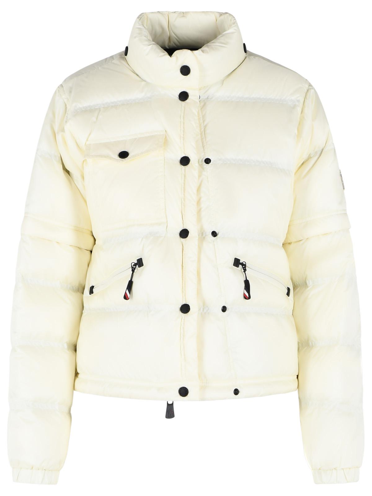 Moncler Grenoble 'Mauduits' Ivory White Polyamide Down Jacket Women MONCLER GRENOBLE