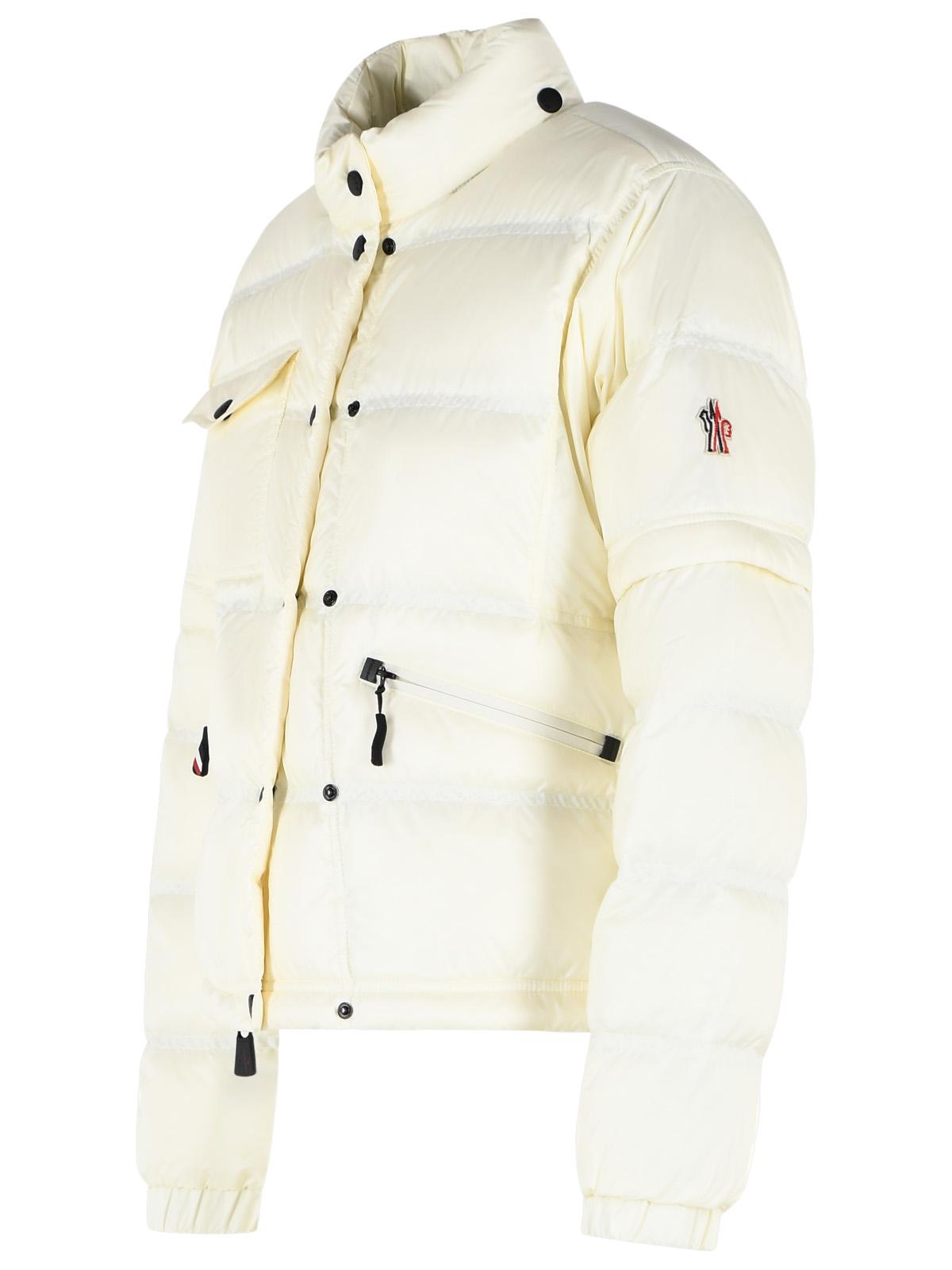 Moncler Grenoble 'Mauduits' Ivory White Polyamide Down Jacket Women MONCLER GRENOBLE