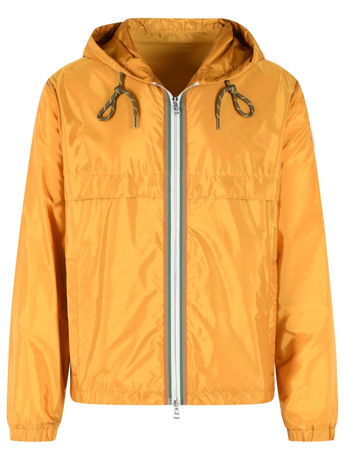 Moncler 'Nidge' Yellow Polyamide Hooded Jacket Men MONCLER
