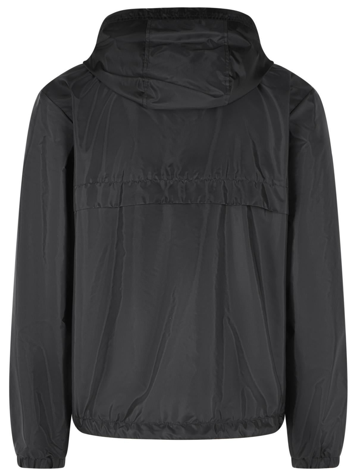 Moncler 'Nidge' Black Polyamide Hooded Jacket Men MONCLER